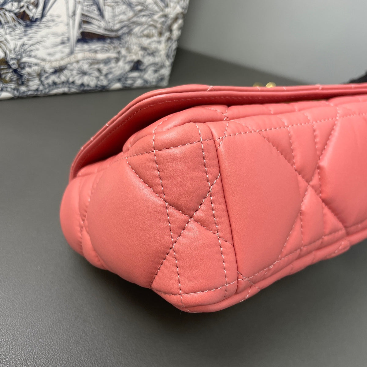 Dior - Caro - Leather - Pink - (Small)