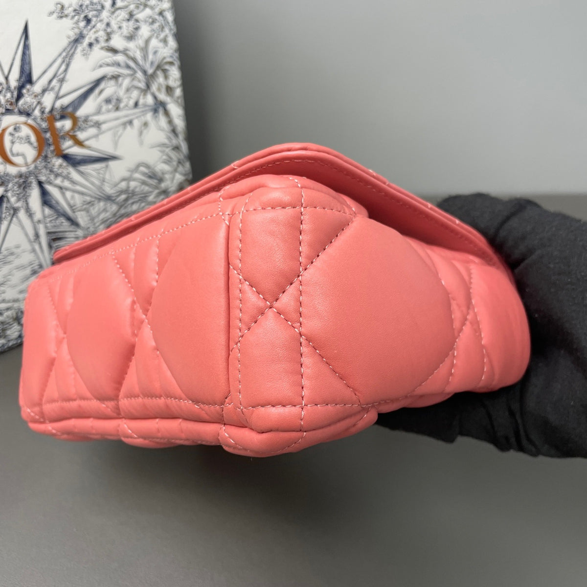 Dior - Caro - Leather - Pink - (Small)