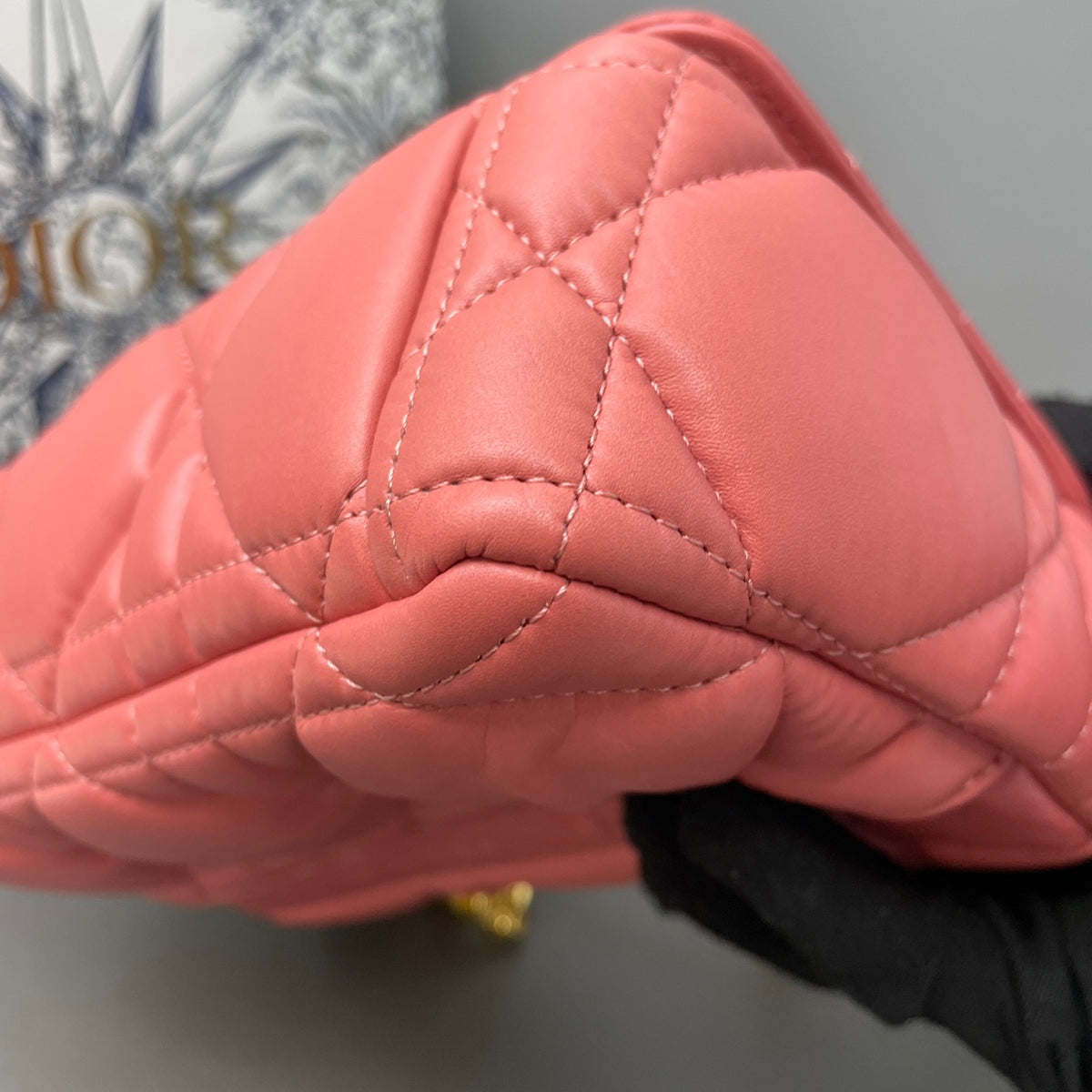 Dior - Caro - Leather - Pink - (Small)