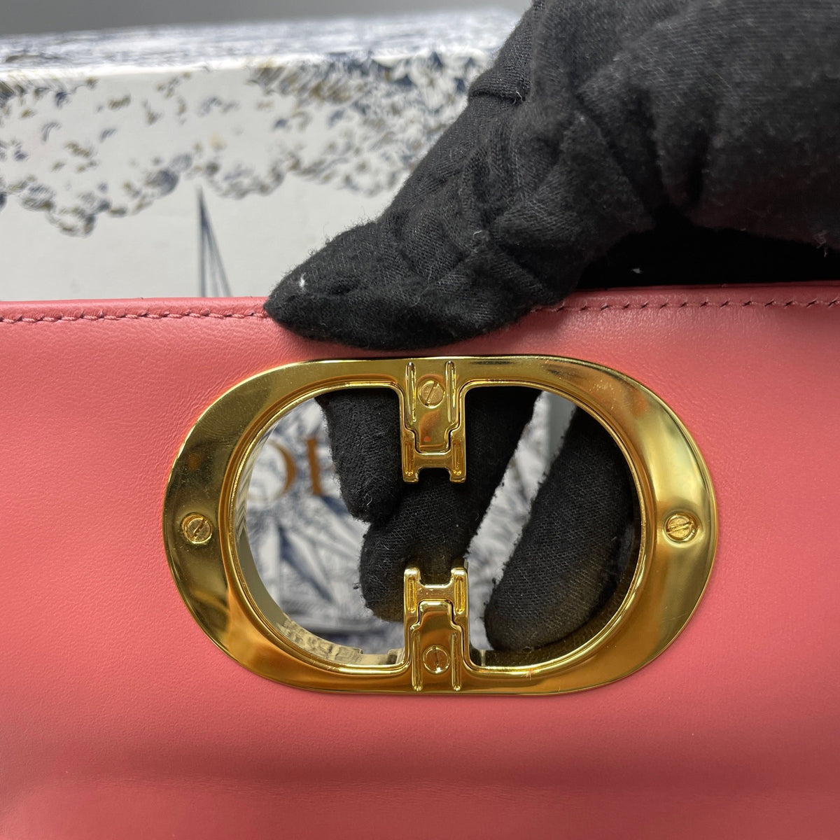 Dior - Caro - Leather - Pink - (Small)