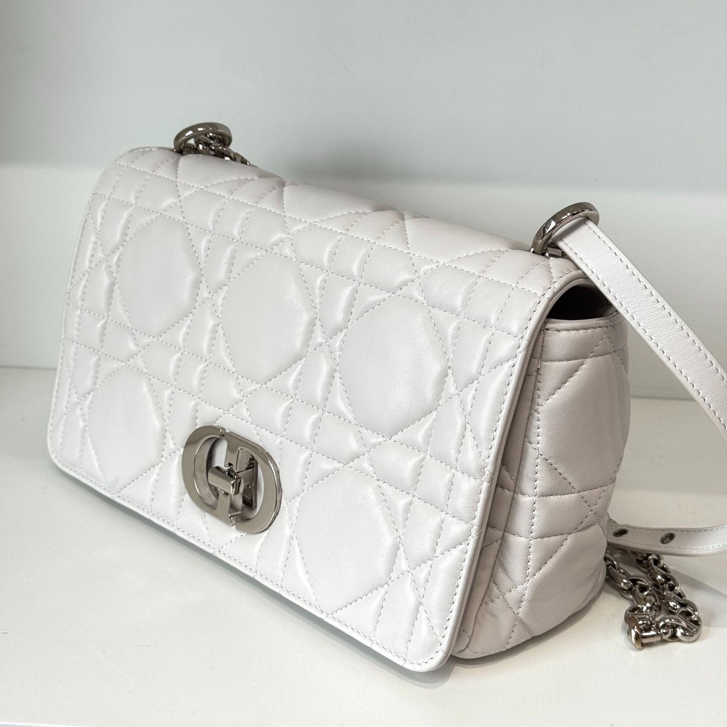Dior - Caro - Leather - White - (medium)