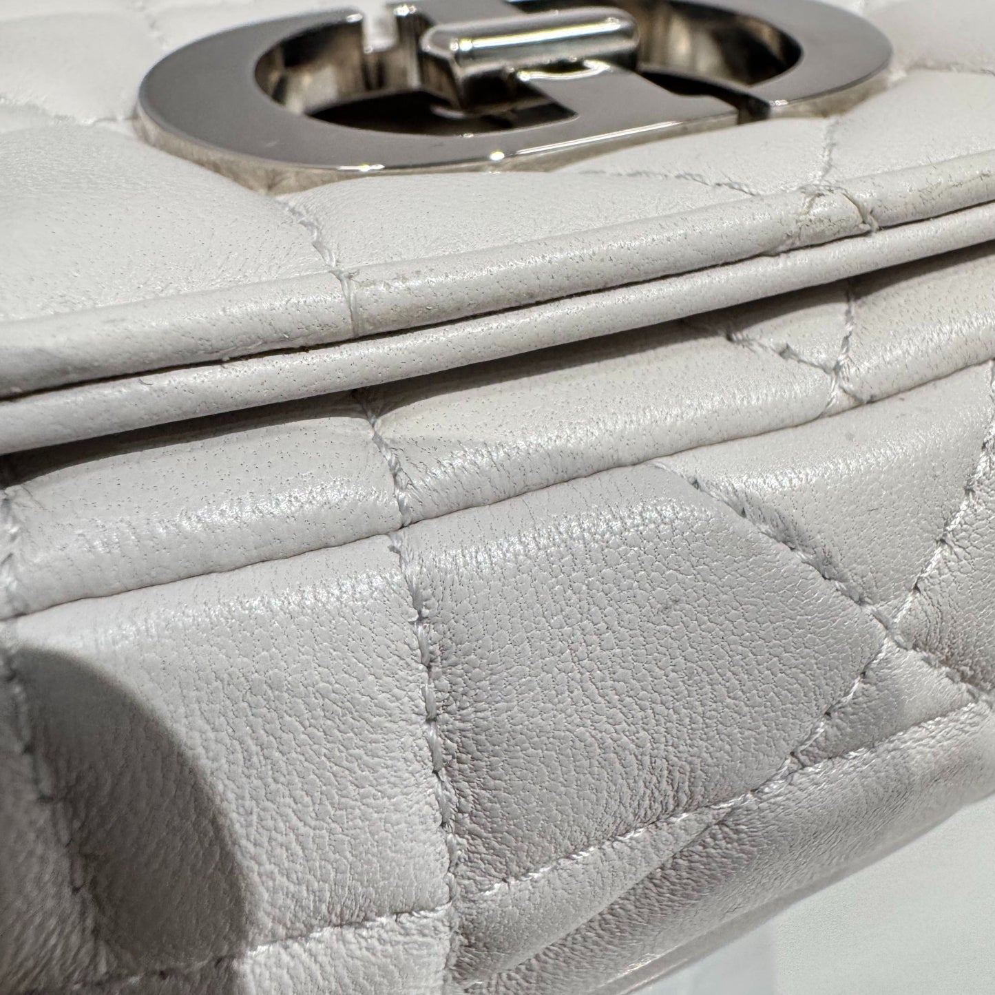 Dior - Caro - Leather - White - (medium)