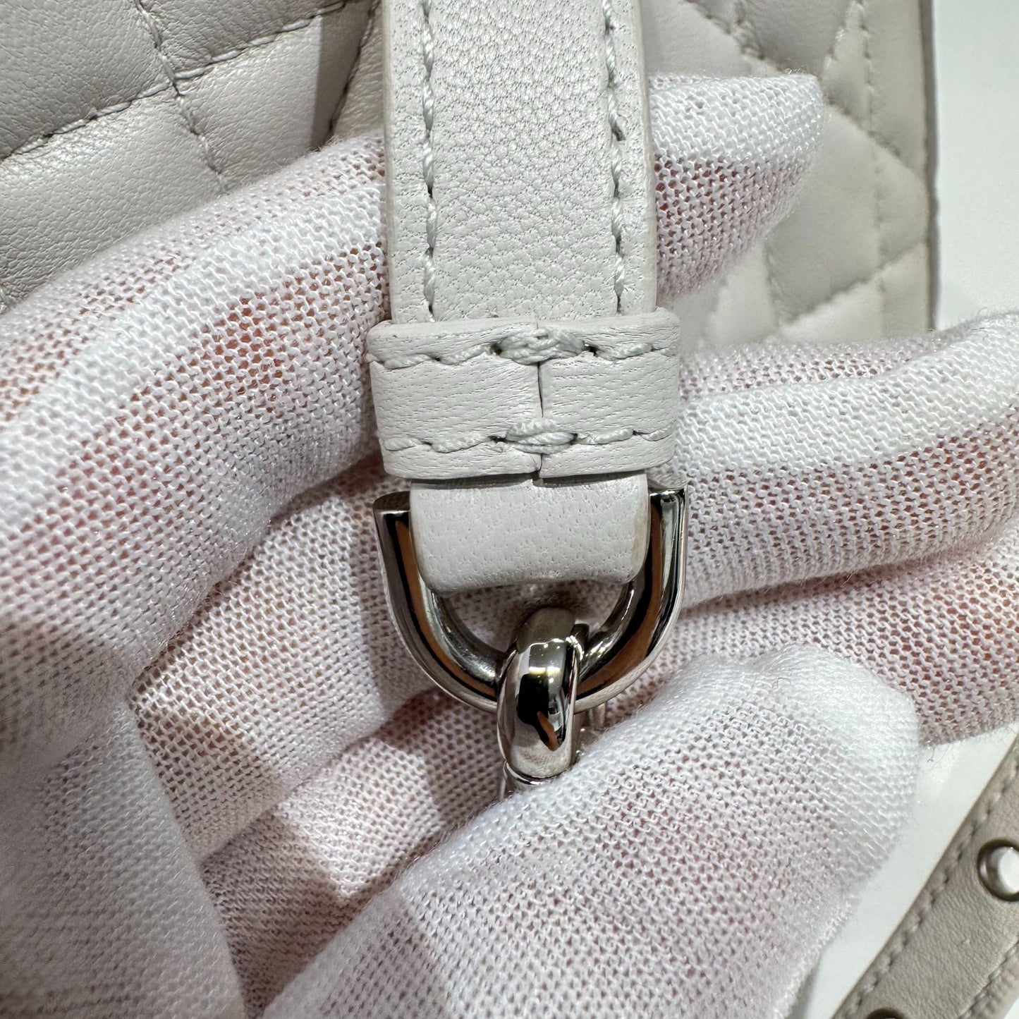 Dior - Caro - Leather - White - (medium)