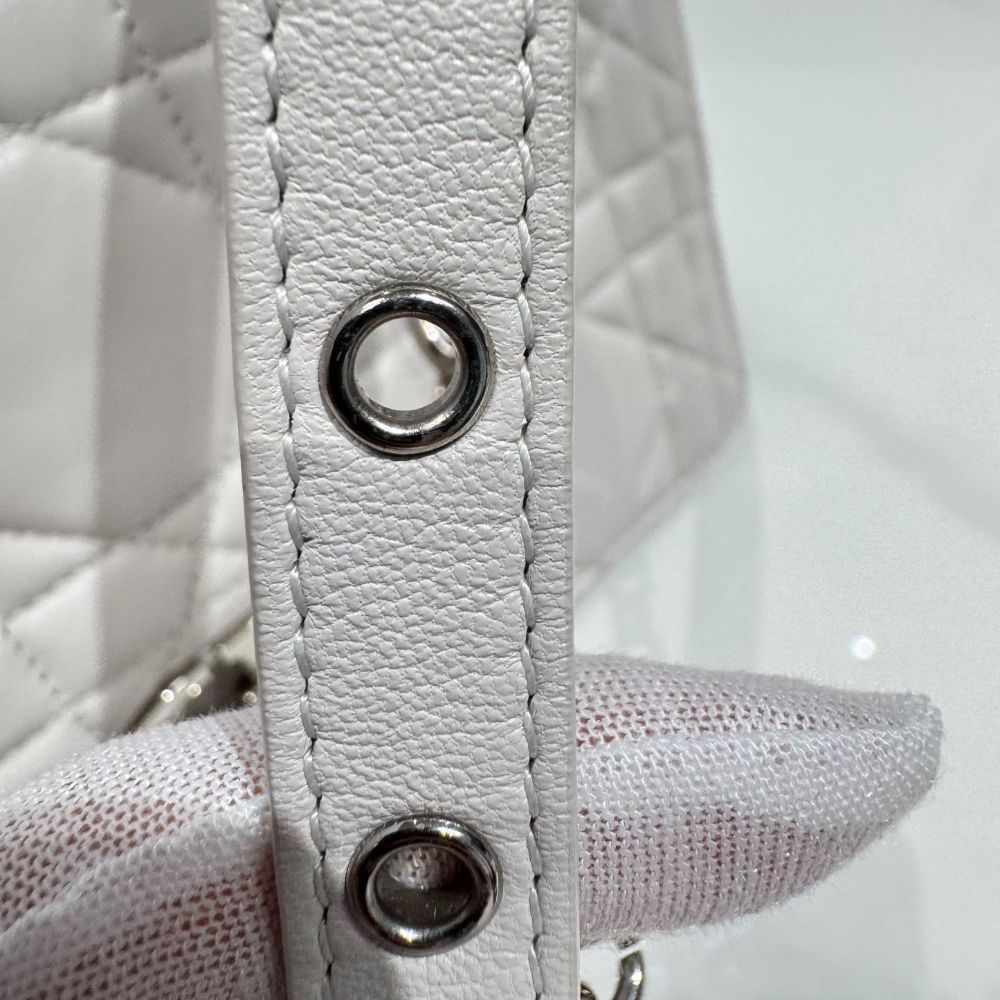 Dior - Caro - Leather - White - (medium)