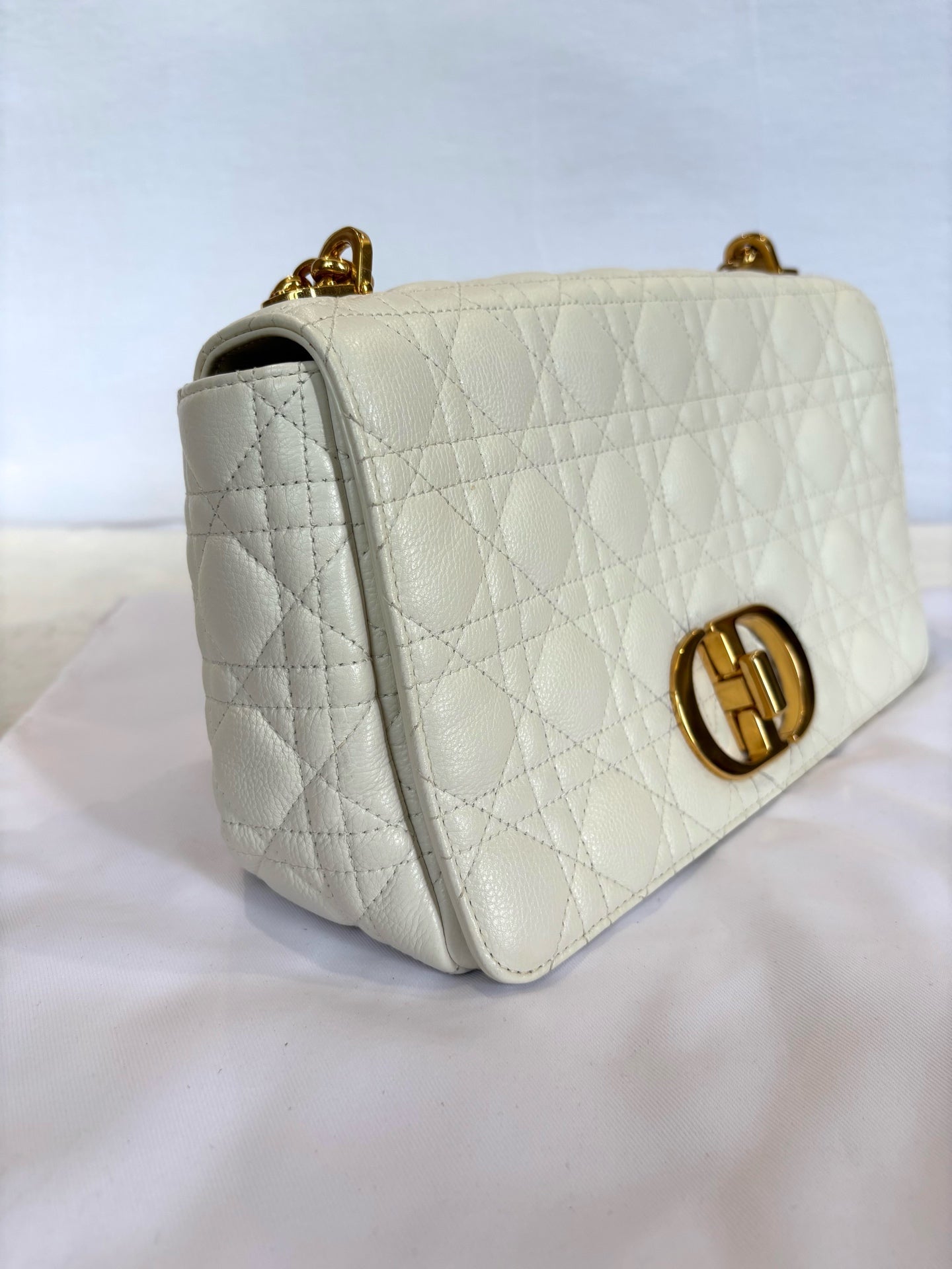 Dior - Caro - Leather - White - (mini)
