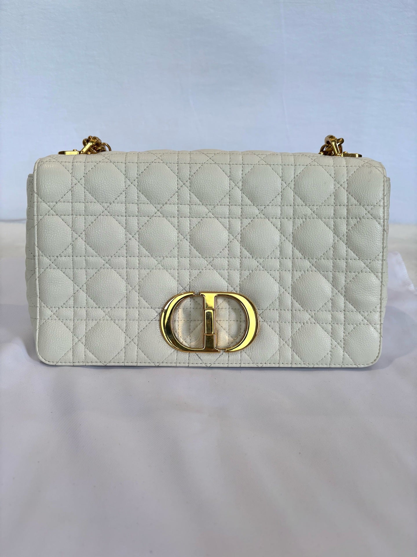 Dior - Caro - Leather - White - (mini)