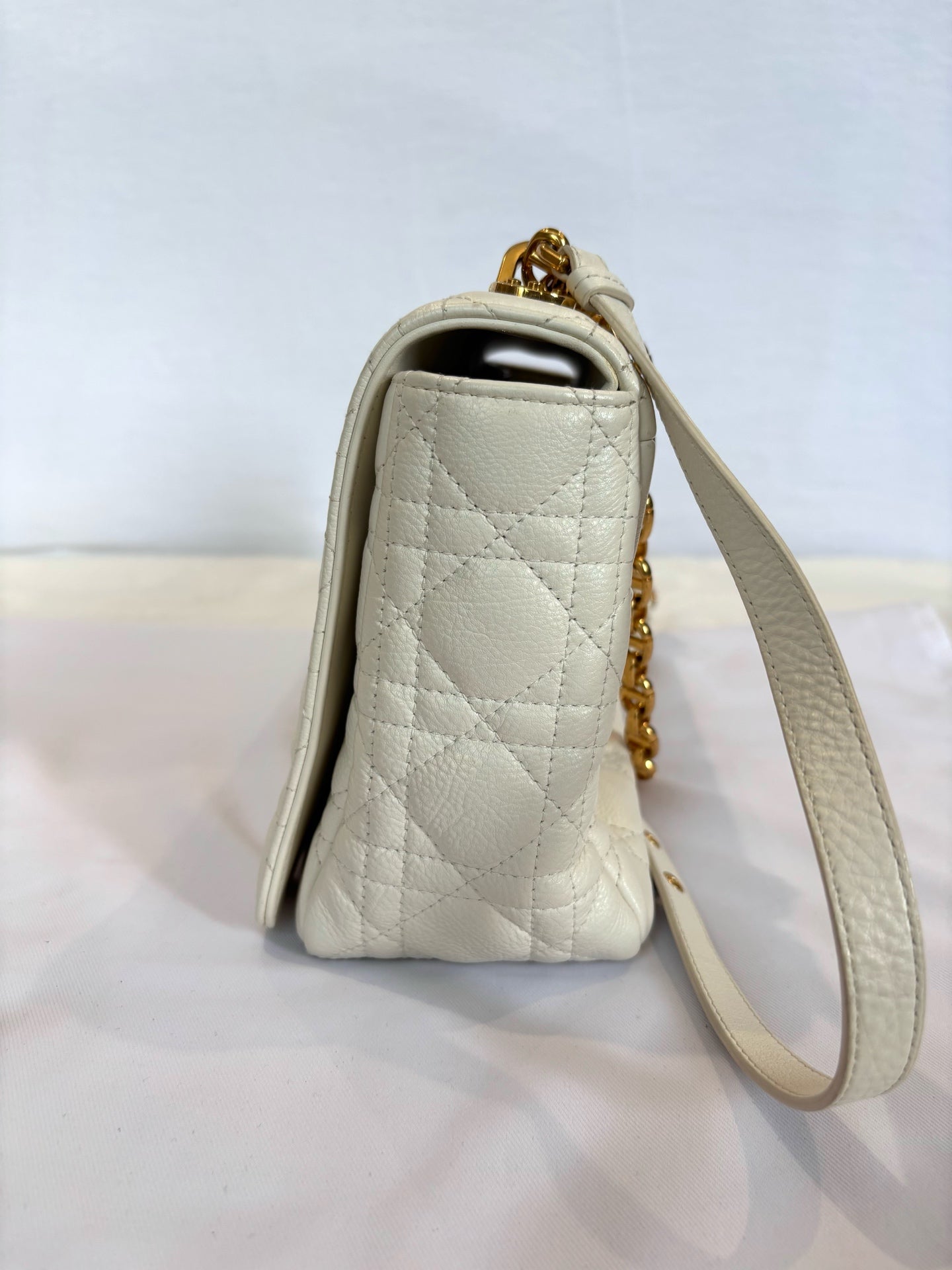 Dior - Caro - Leather - White - (mini)