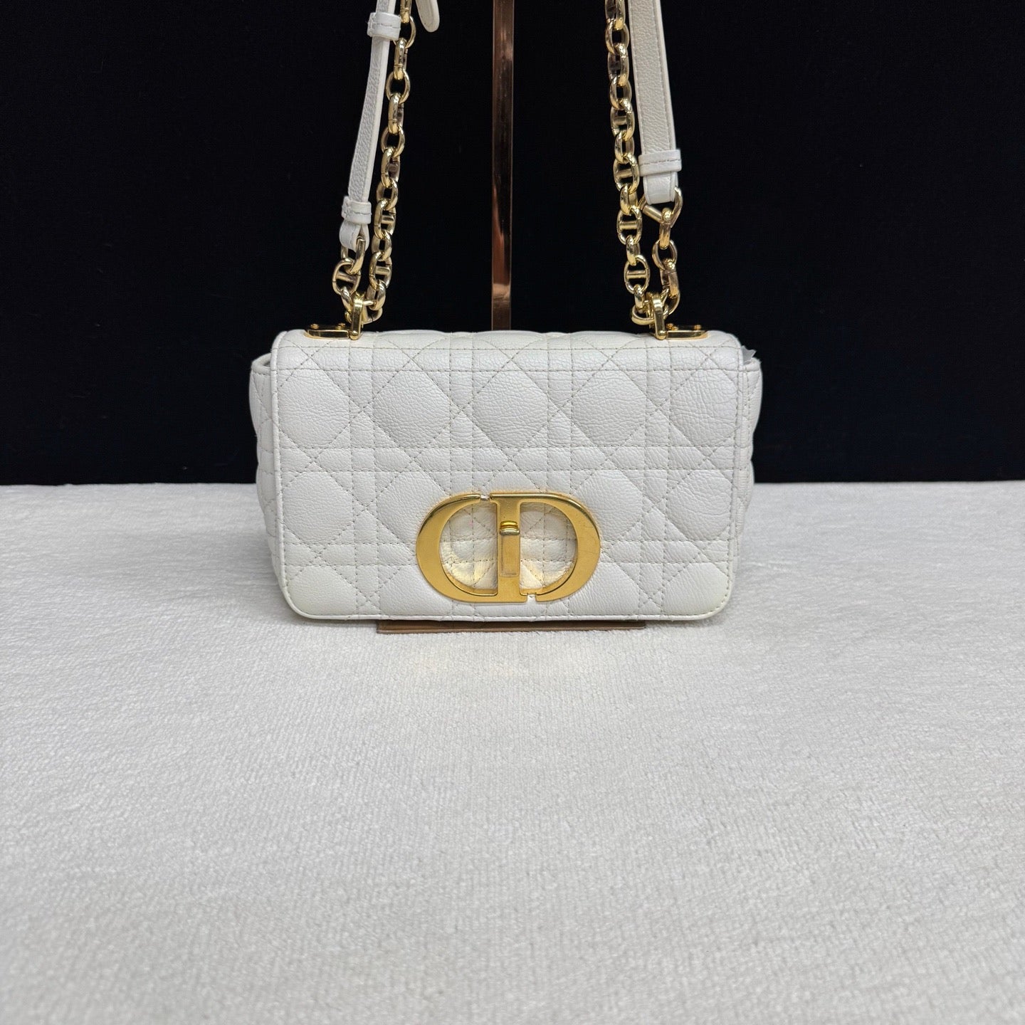 Dior - Caro - Leather - White - (Small)