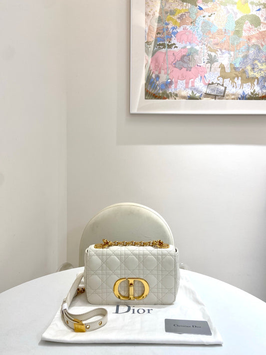 Dior - Caro - Leather - White - (small)