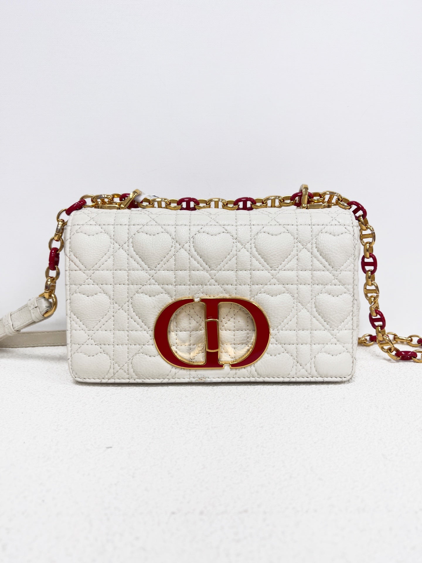 Dior - Caro - Leather - White - (small)