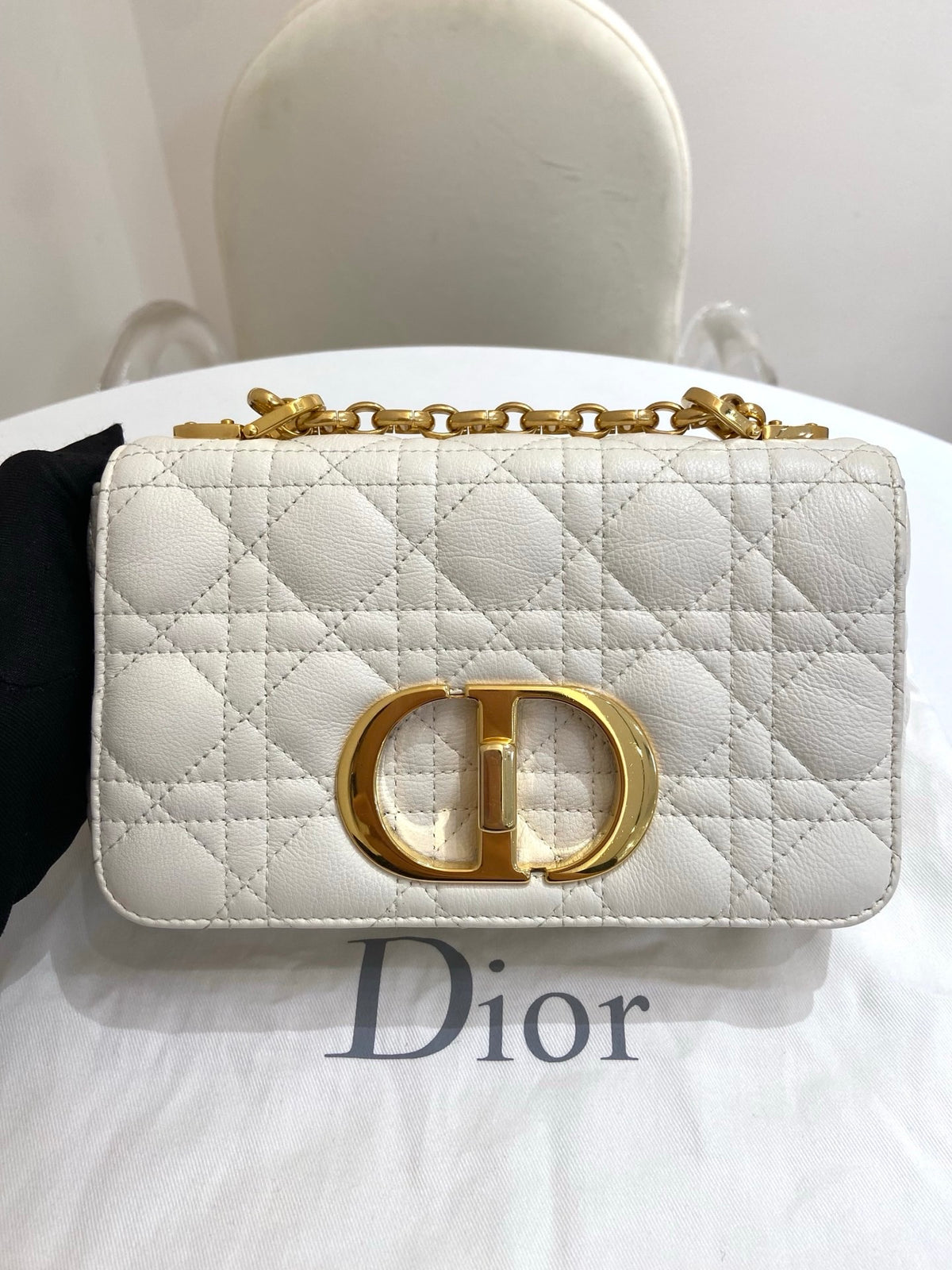 Dior - Caro - Leather - White - (small)