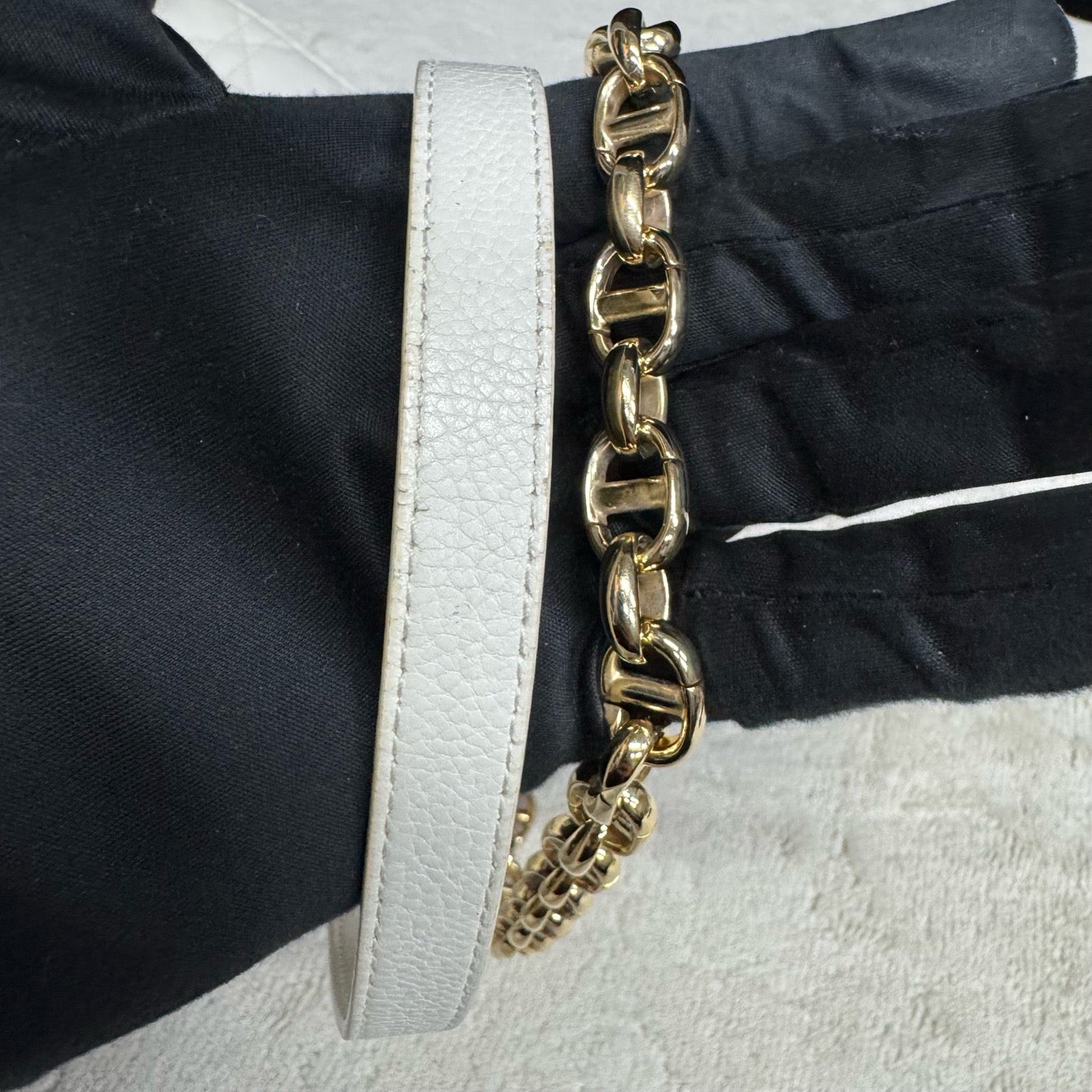 Dior - Caro - Leather - White - (Small)