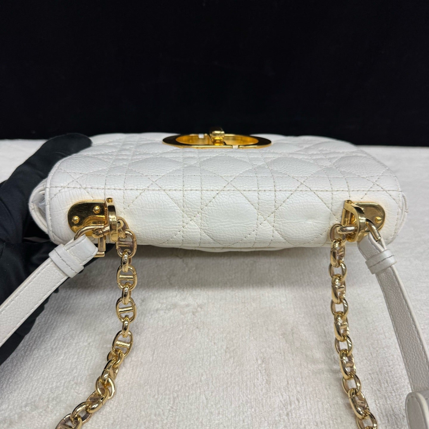 Dior - Caro - Leather - White - (Small)