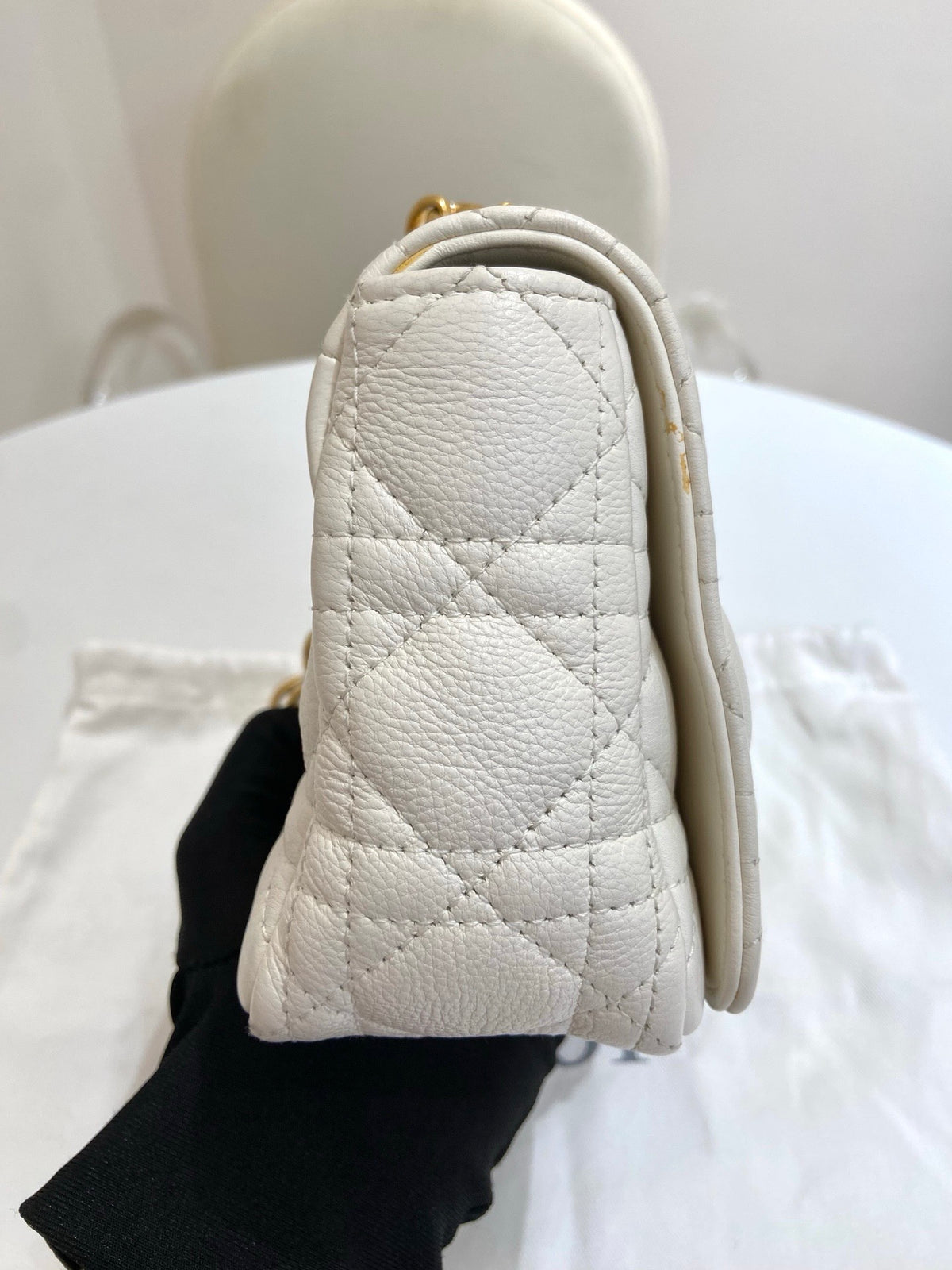Dior - Caro - Leather - White - (small)