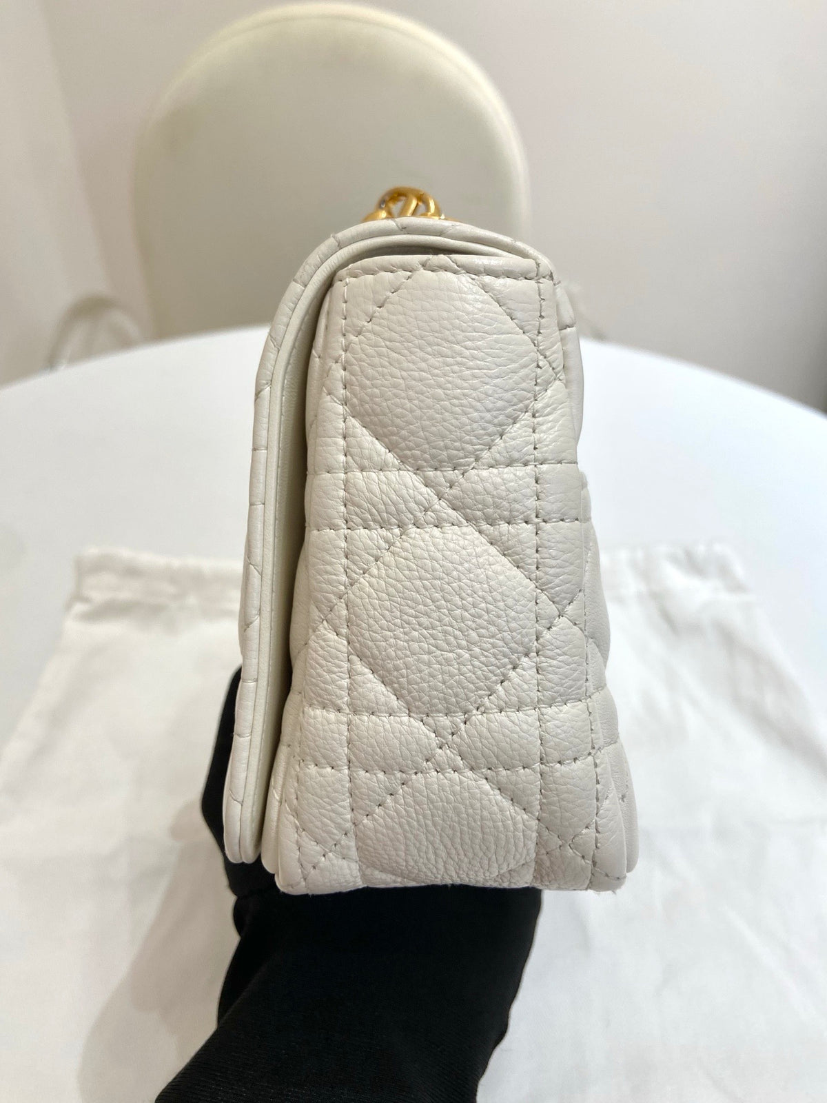 Dior - Caro - Leather - White - (small)