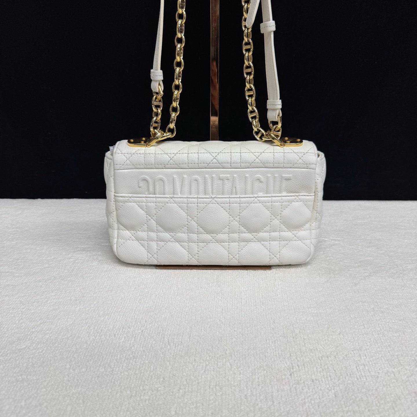 Dior - Caro - Leather - White - (Small)
