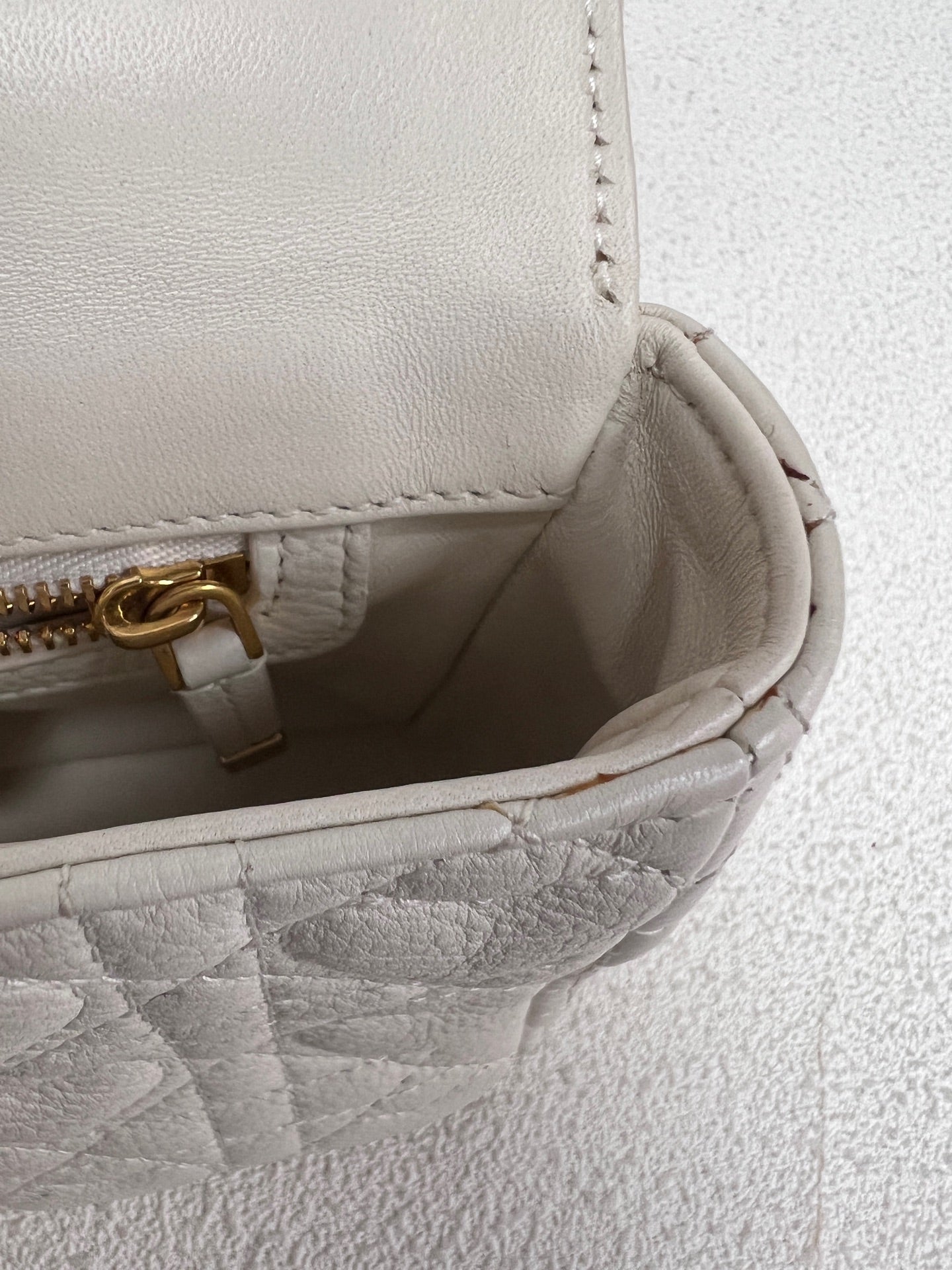 Dior - Caro - Leather - White - (small)