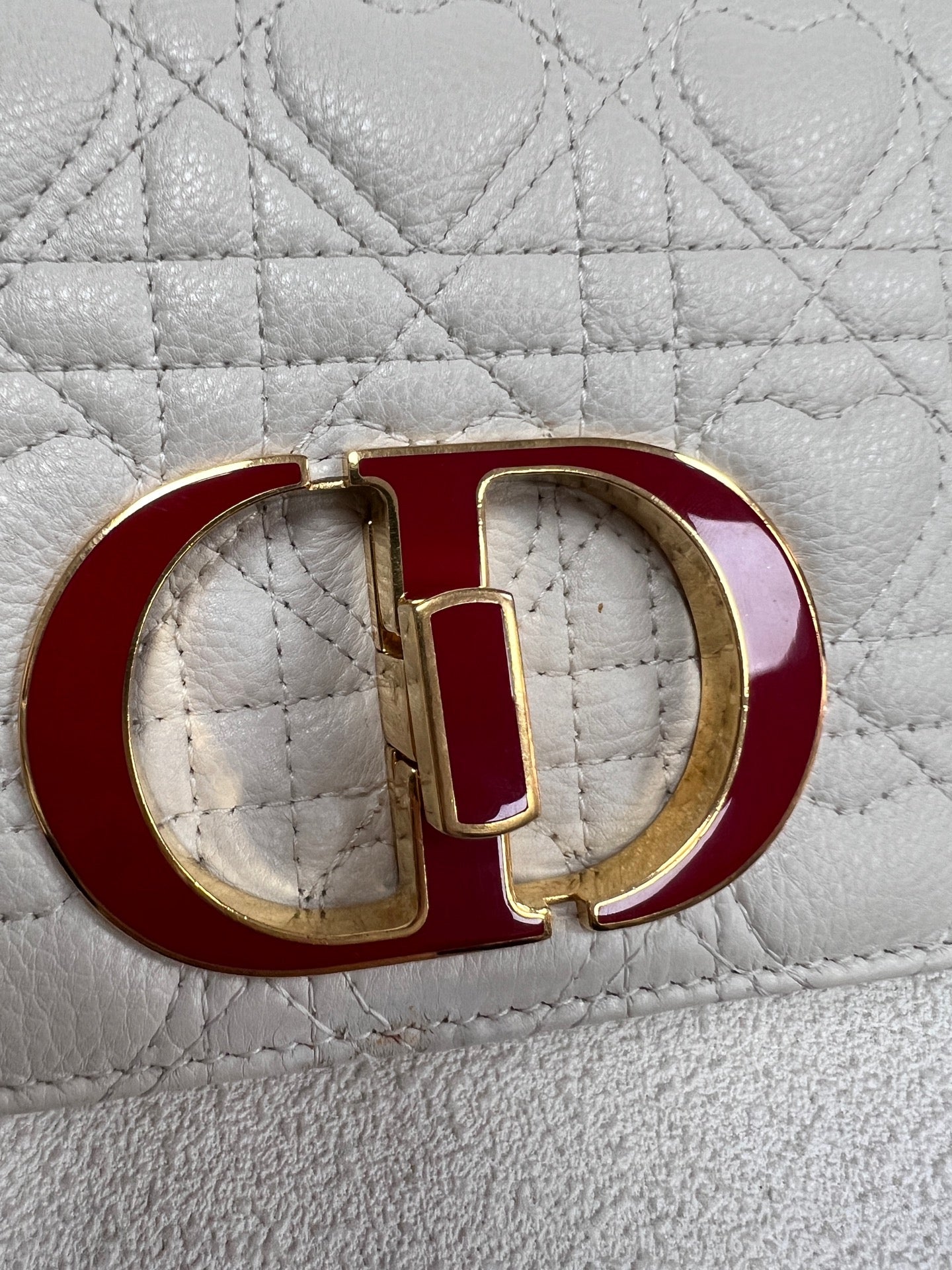 Dior - Caro - Leather - White - (small)