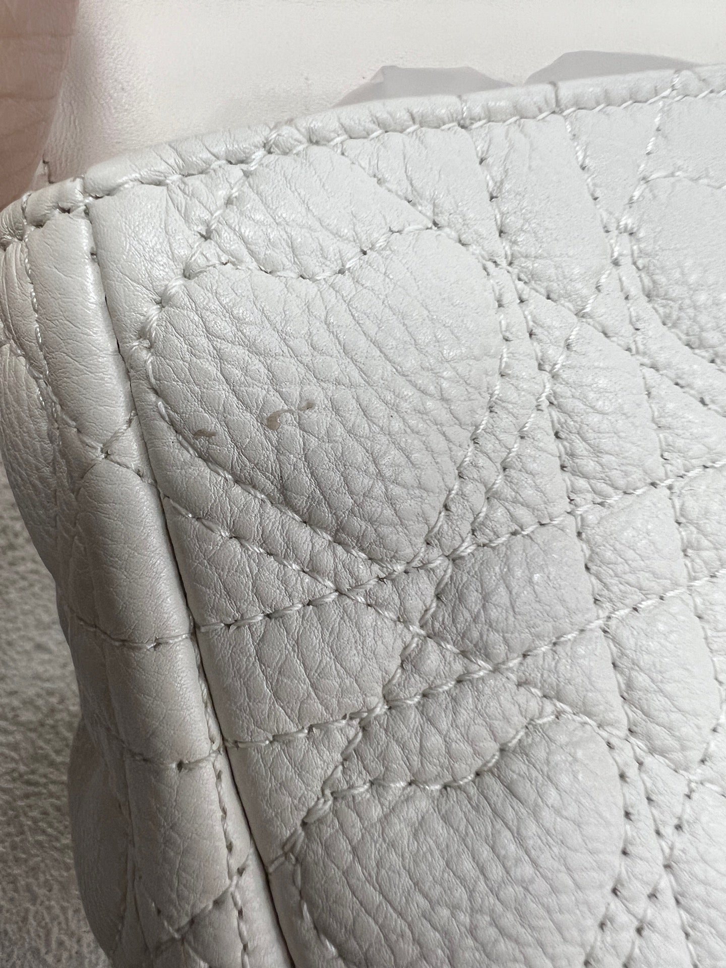 Dior - Caro - Leather - White - (small)