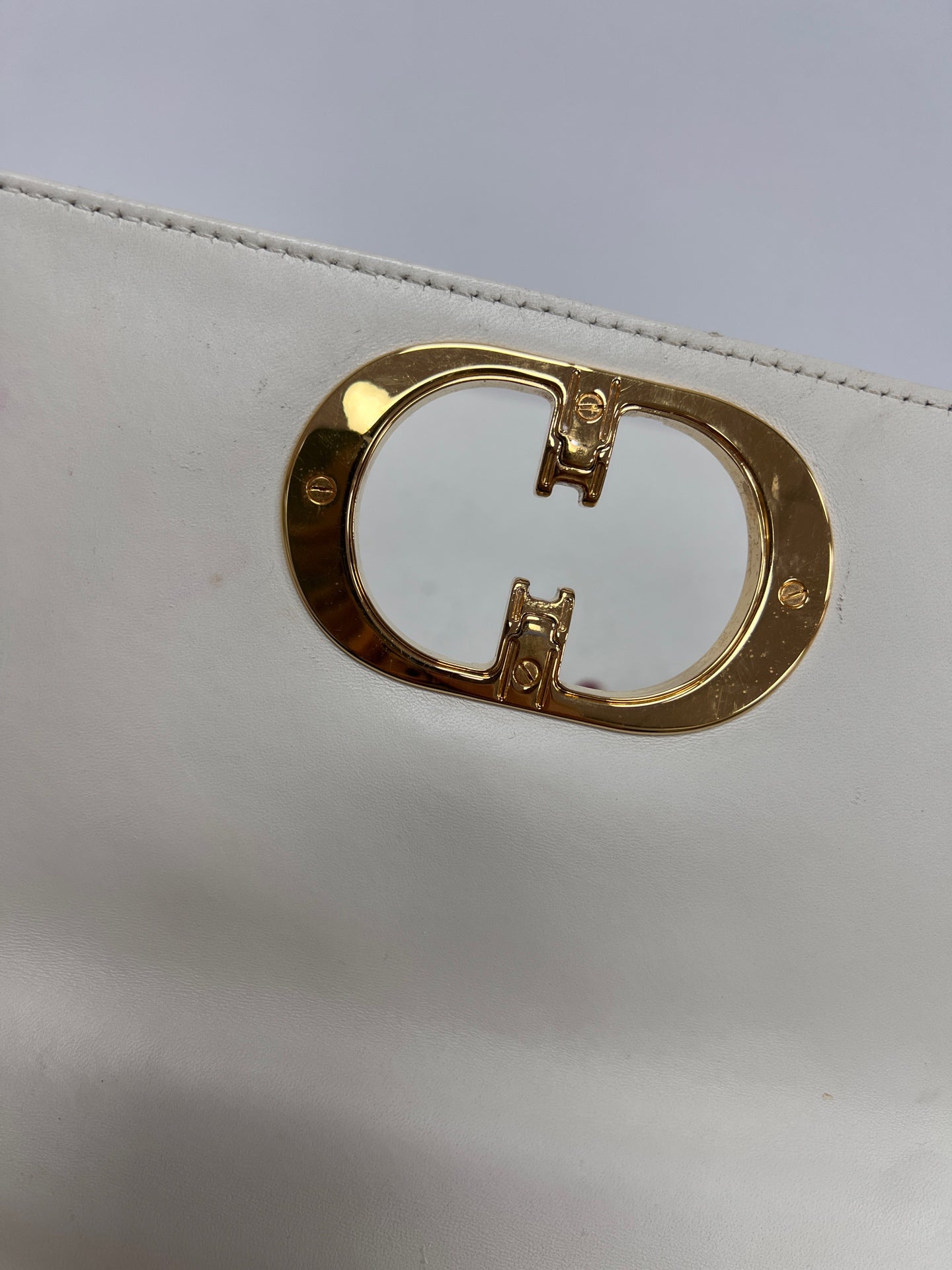 Dior - Caro - Leather - White - (small)