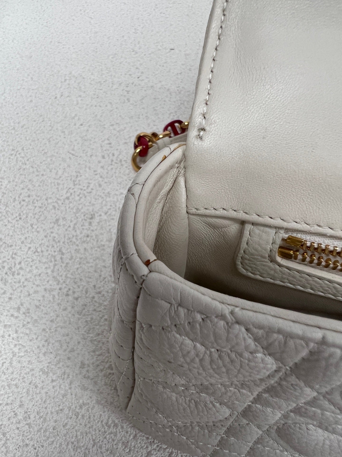 Dior - Caro - Leather - White - (small)