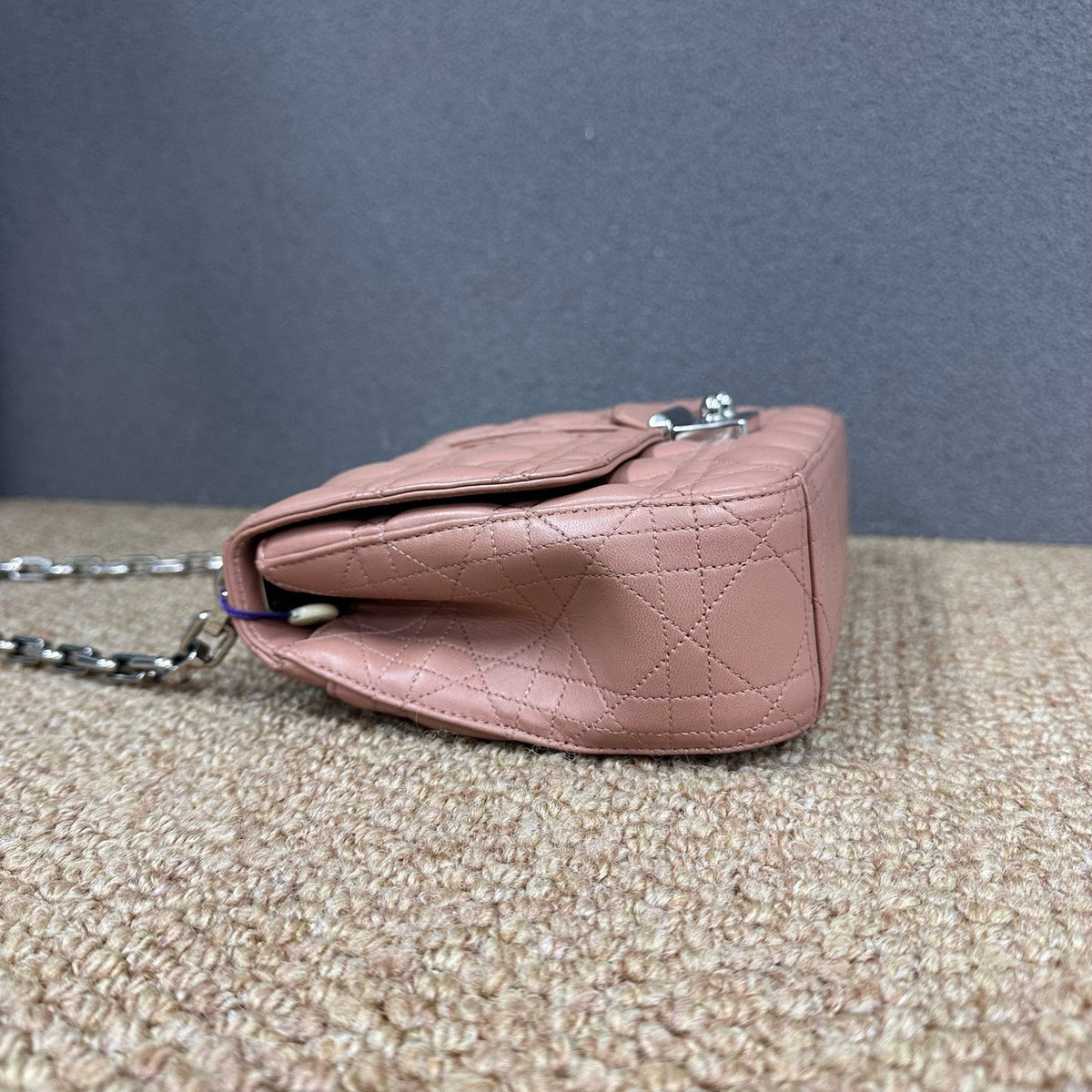 Dior - Caro Medium - Leather - Pink - (medium)