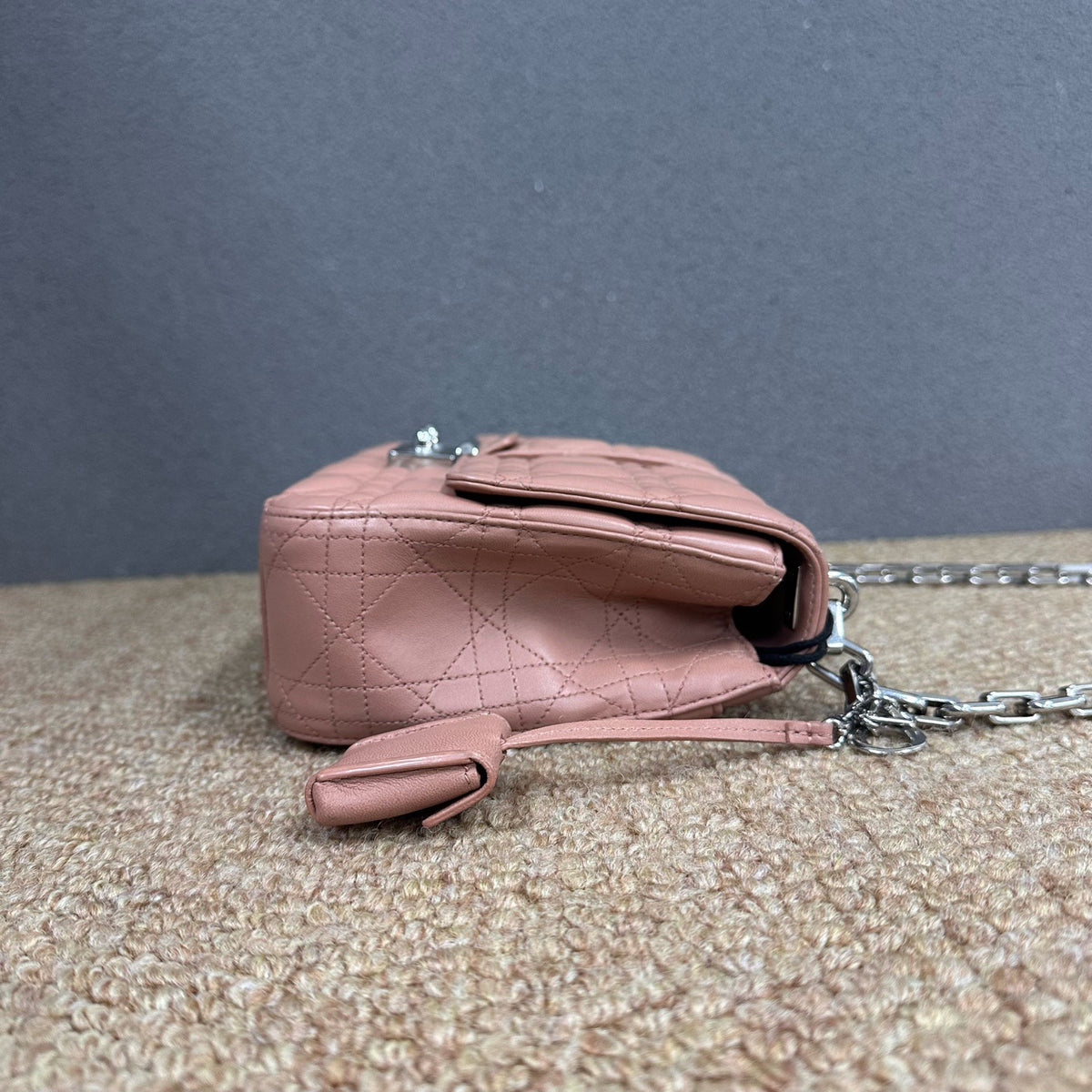 Dior - Caro Medium - Leather - Pink - (medium)