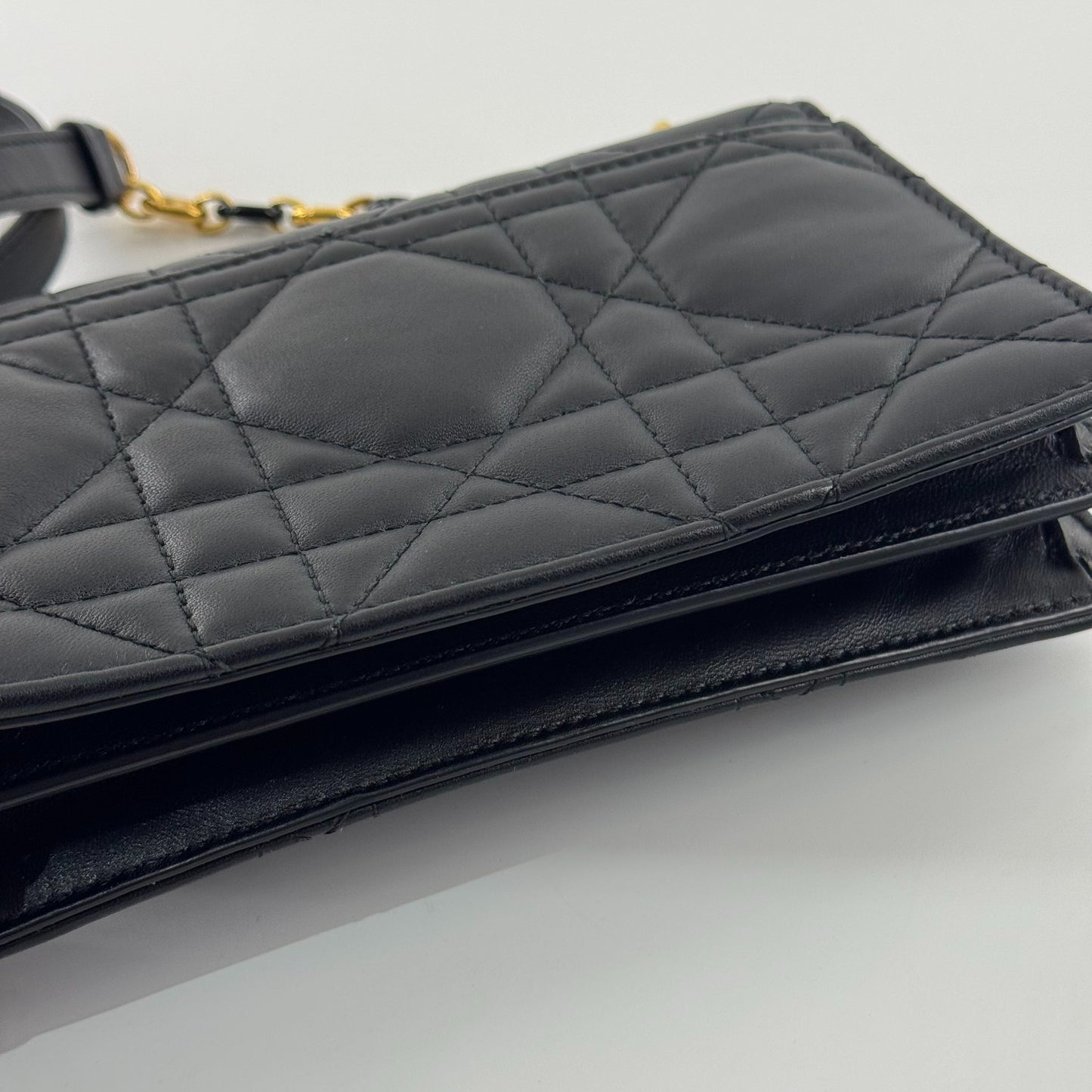 Dior - Caro Mini - Lambskin leather - Black - (mini)