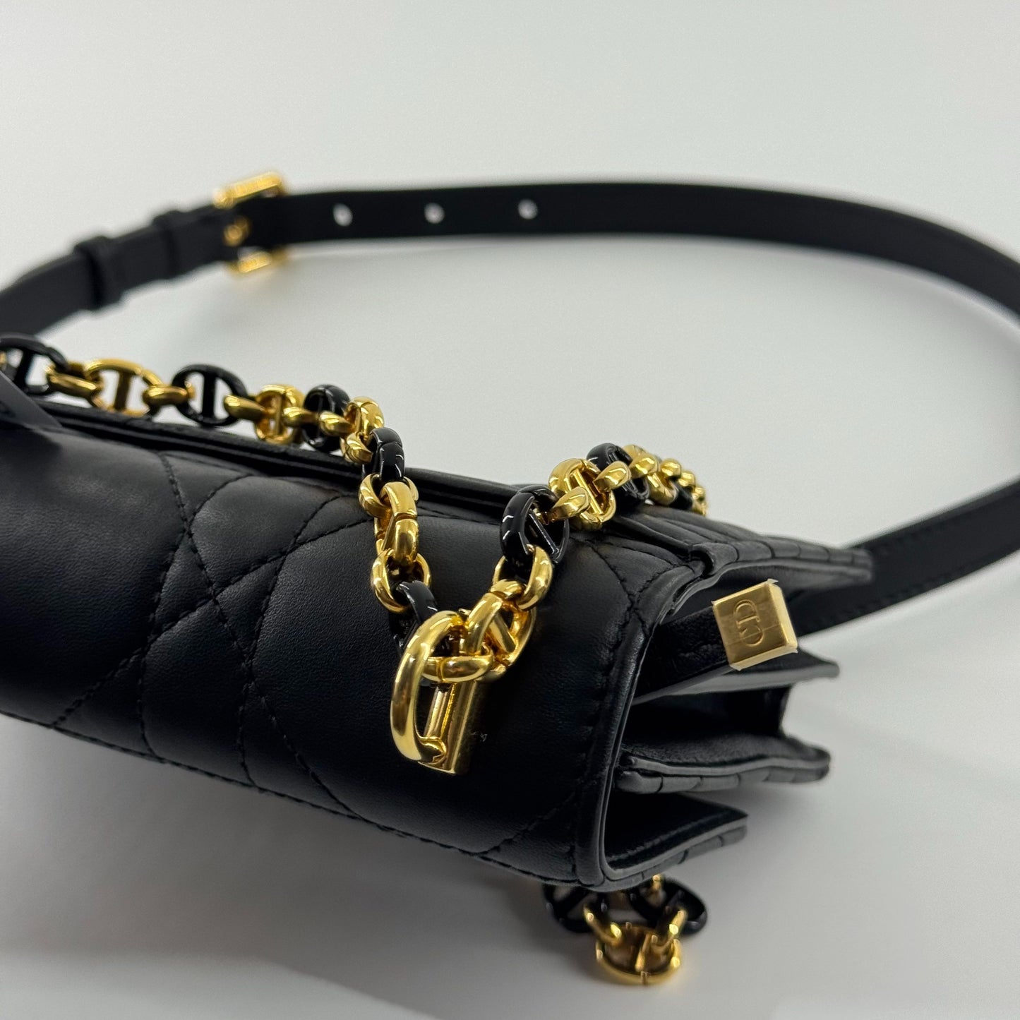 Dior - Caro Mini - Lambskin leather - Black - (mini)