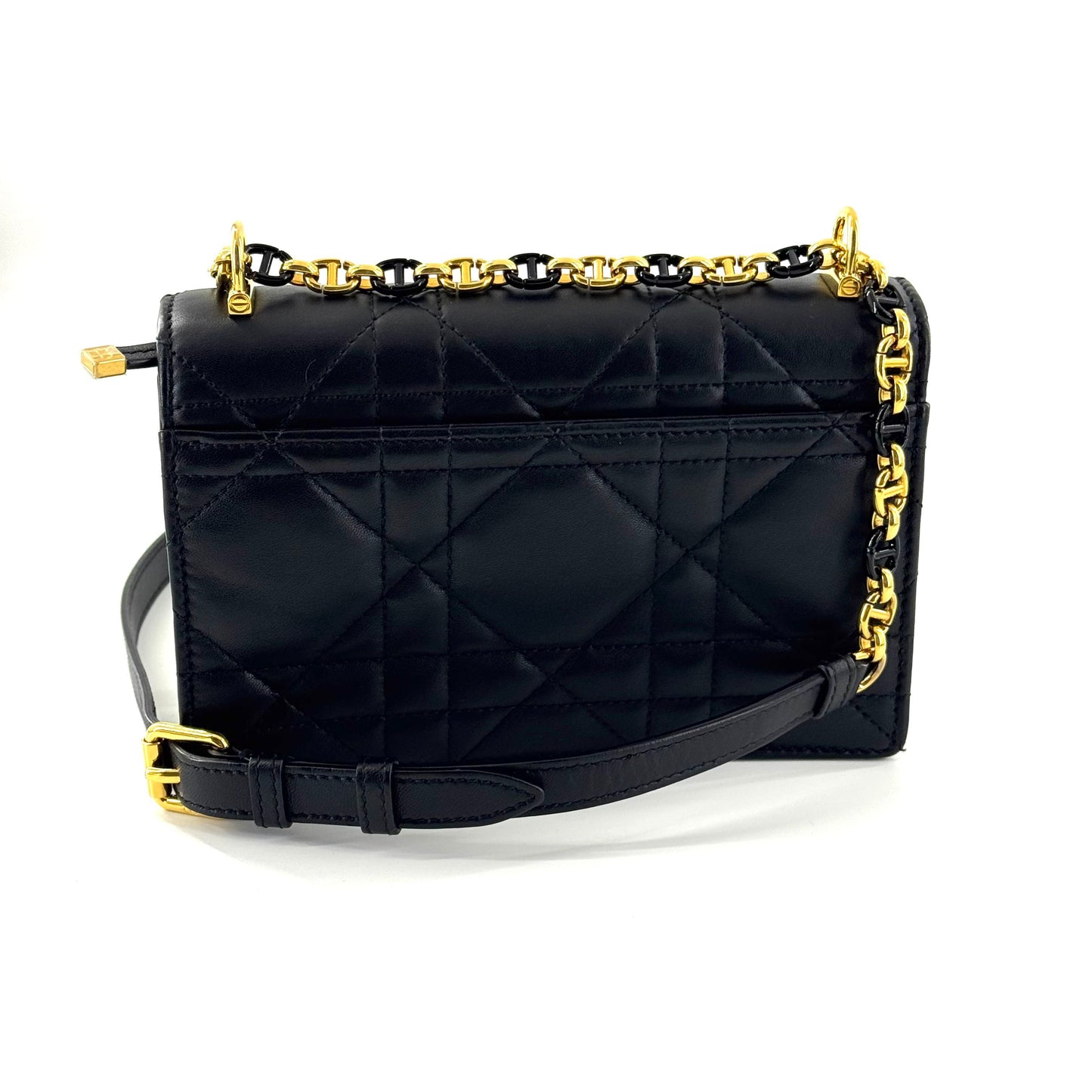 Dior - Caro Mini - Lambskin leather - Black - (mini)