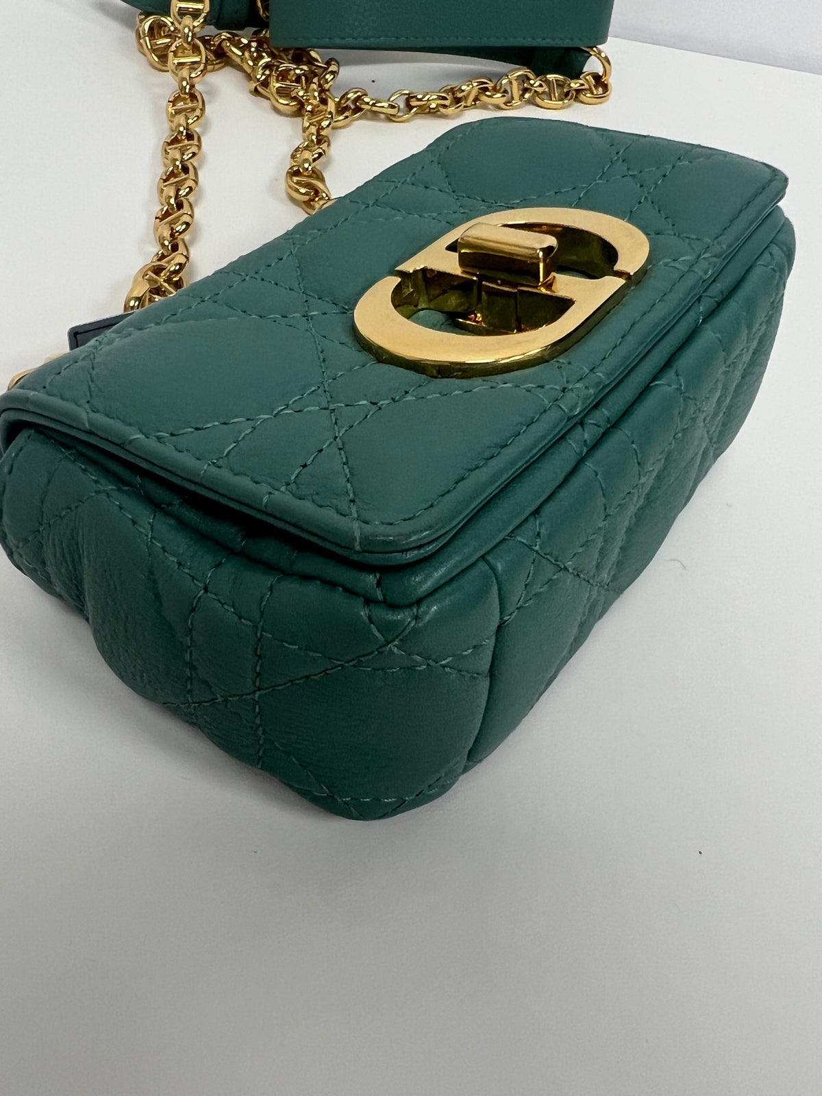 Dior - Caro Mini - Leather - Green - (mini)