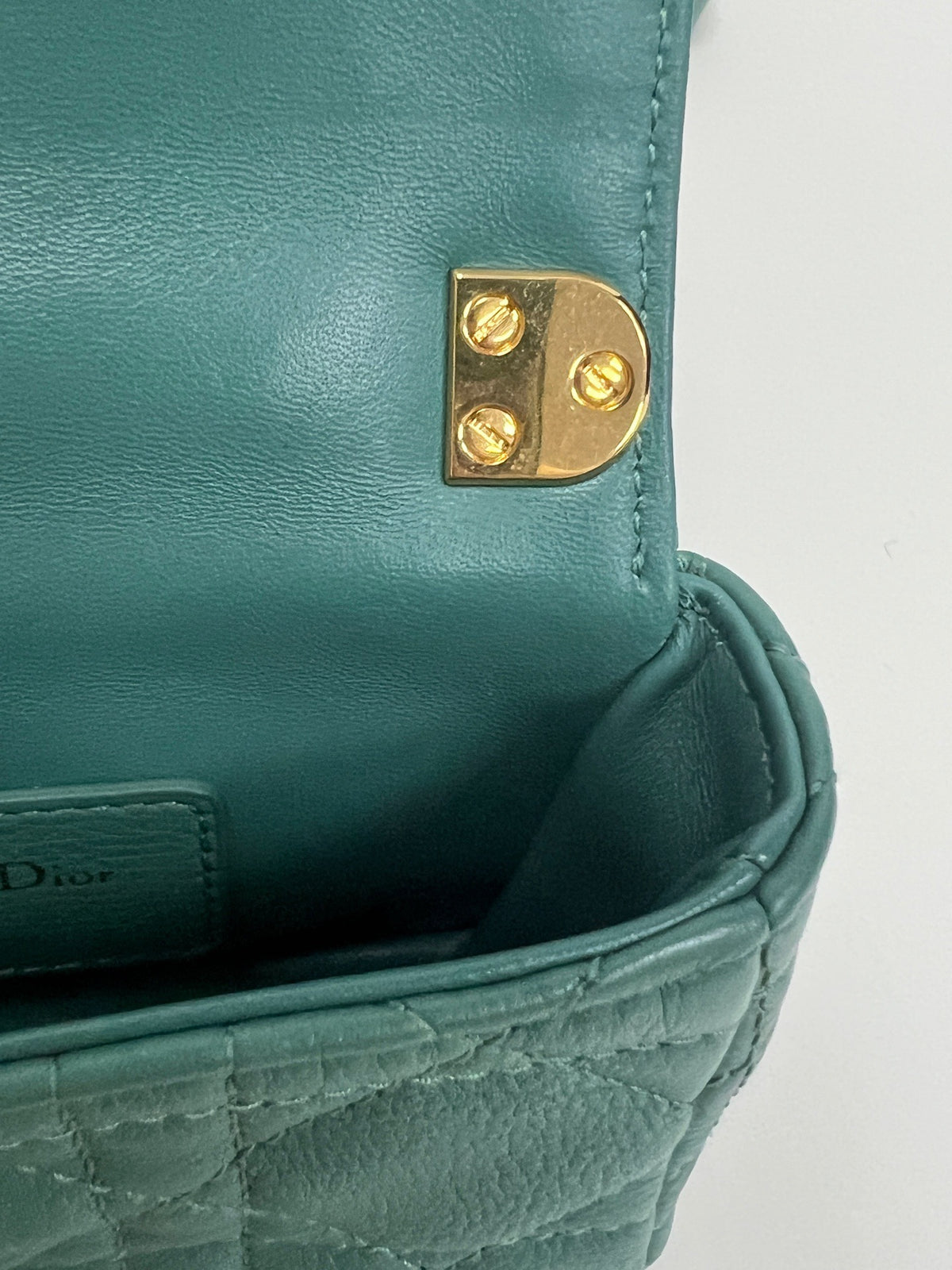 Dior - Caro Mini - Leather - Green - (mini)