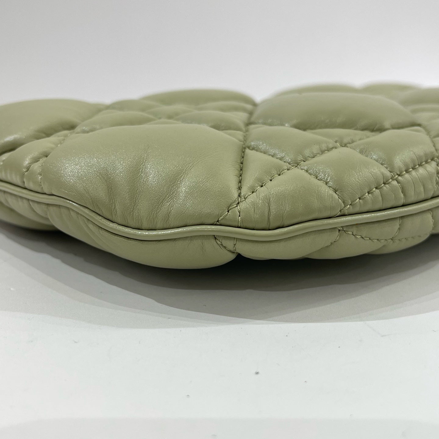 Dior - Caro Mini Pouch - Leather - Green - (mini)
