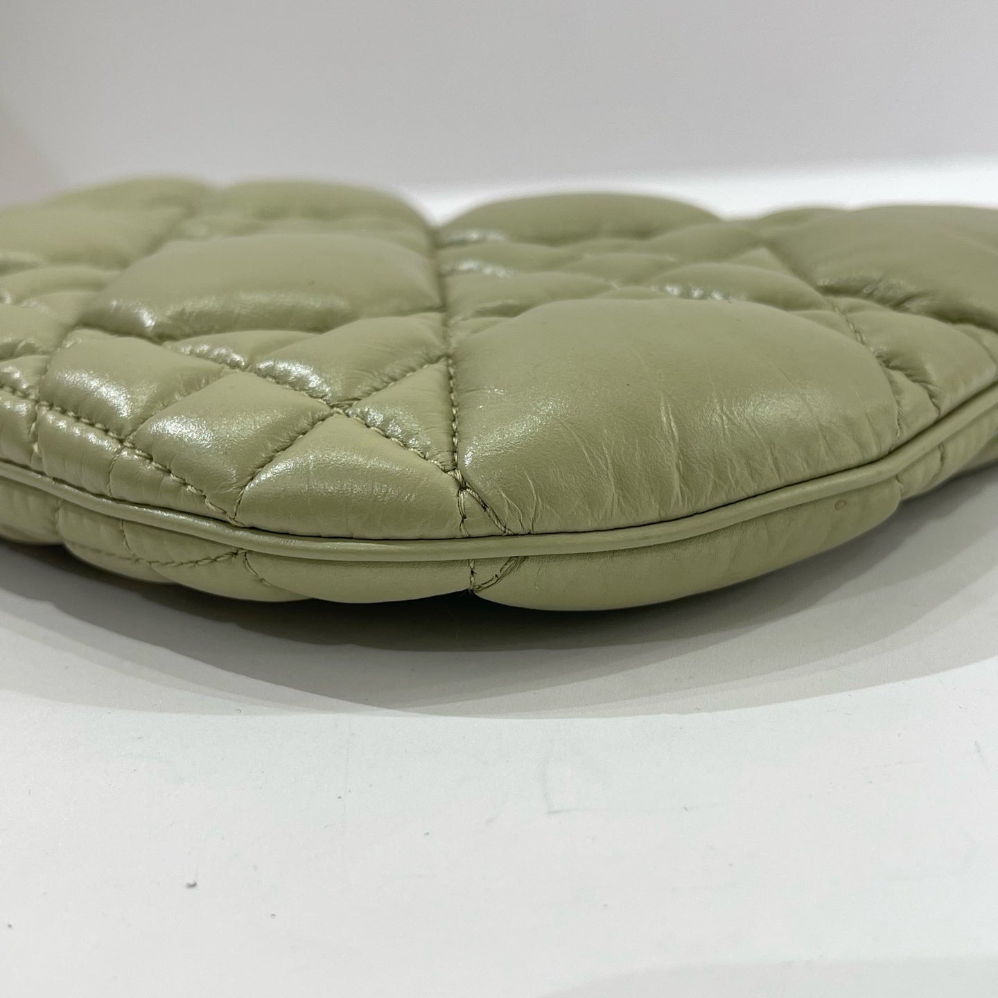 Dior - Caro Mini Pouch - Leather - Green - (mini)
