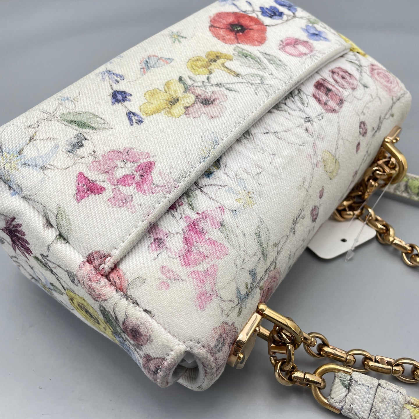 Dior - Caro Small Floral - Canvas with floral print - Multicolour - (Small)