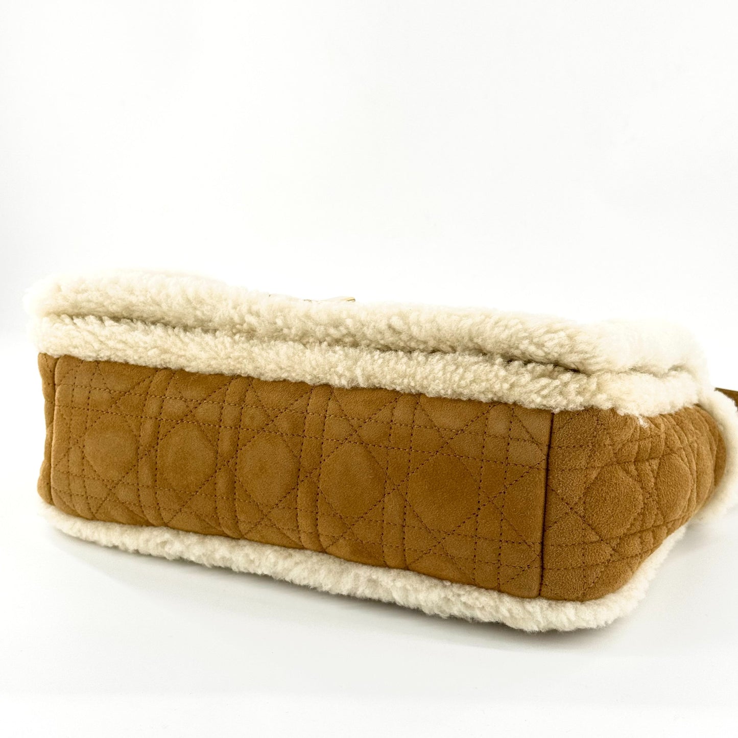 Dior - Caro Teddy Cannage - Fur - Other - Camel