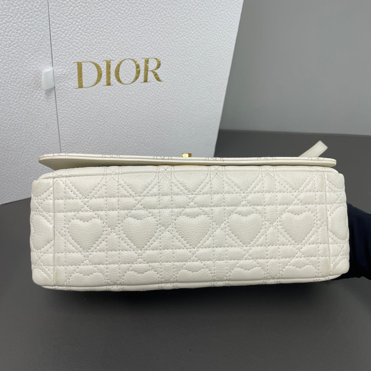 Dior - Caro Valentine's Day Limited Edition - Leather - White - (medium)
