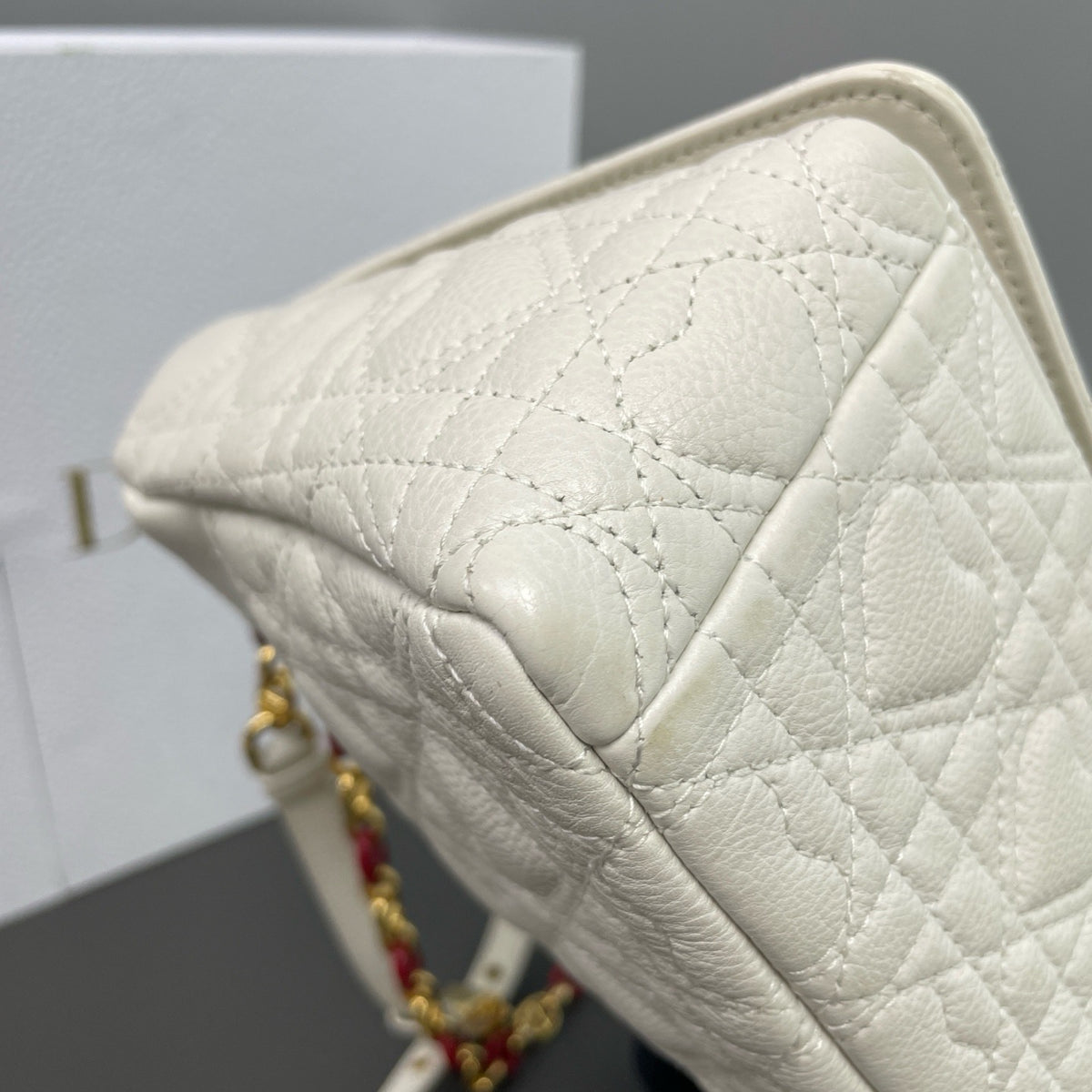 Dior - Caro Valentine's Day Limited Edition - Leather - White - (medium)