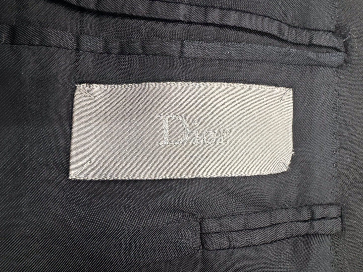 Dior - Casual Blazer - Virgin wool - Black - (44)