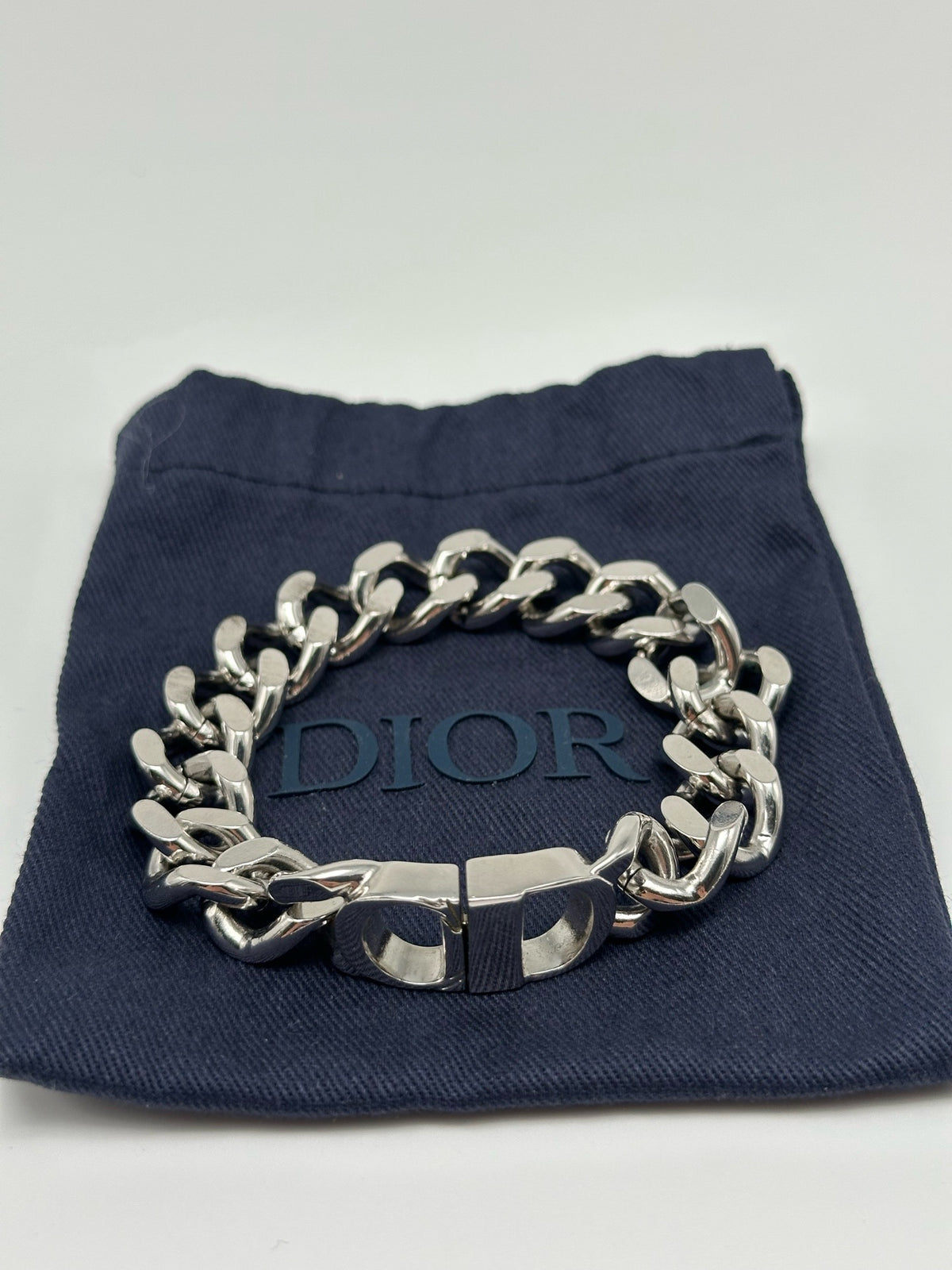 Dior - CD Icon - Palladium-finish brass - Silver - (M)