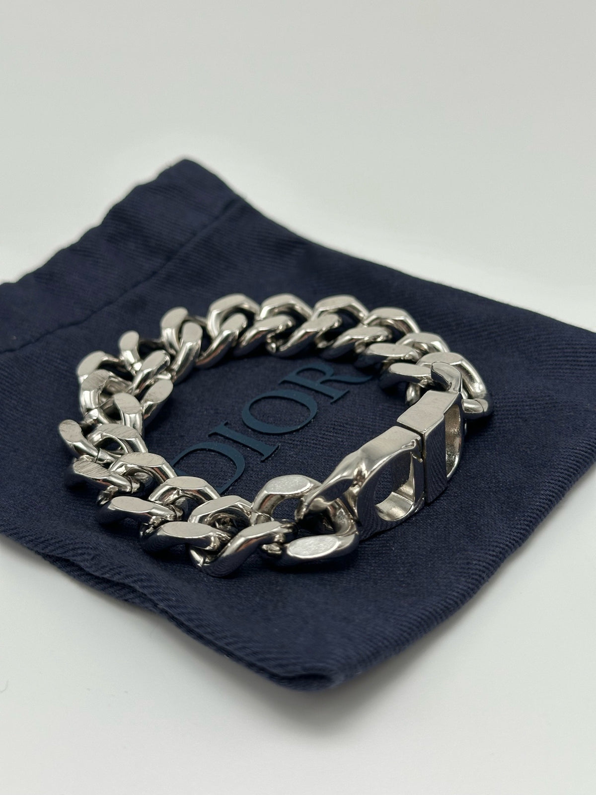 Dior - CD Icon - Palladium-finish brass - Silver - (M)