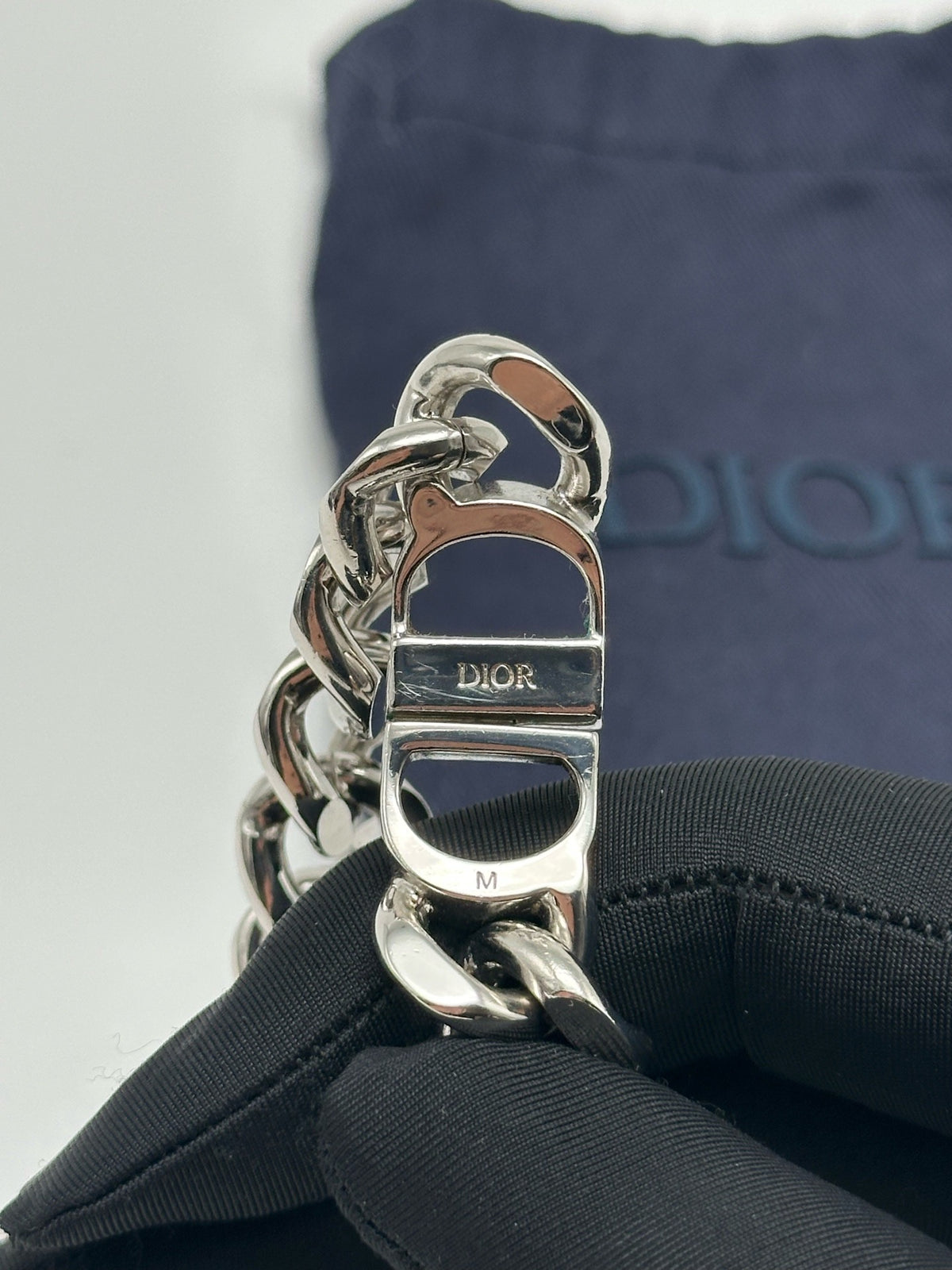 Dior - CD Icon - Palladium-finish brass - Silver - (M)
