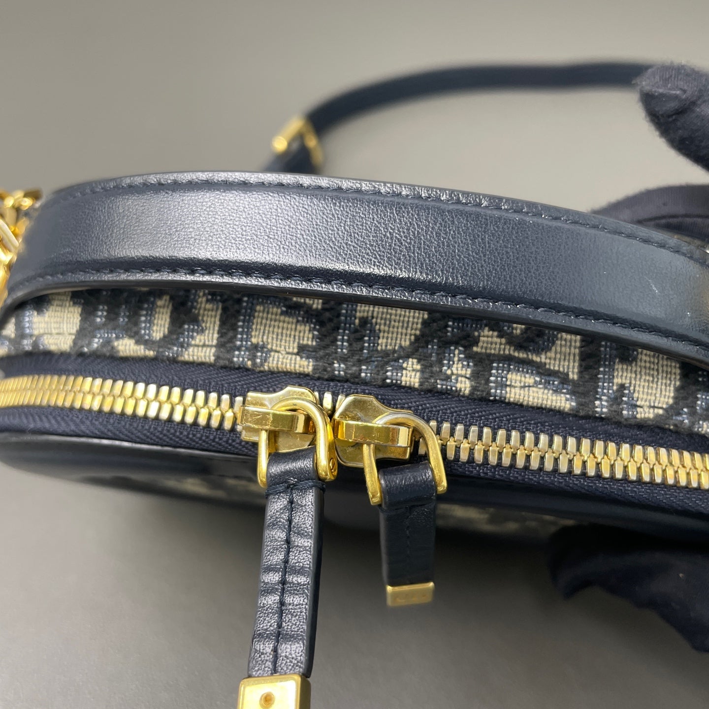 Dior - CD Signature - Leather - Blue - (mini)