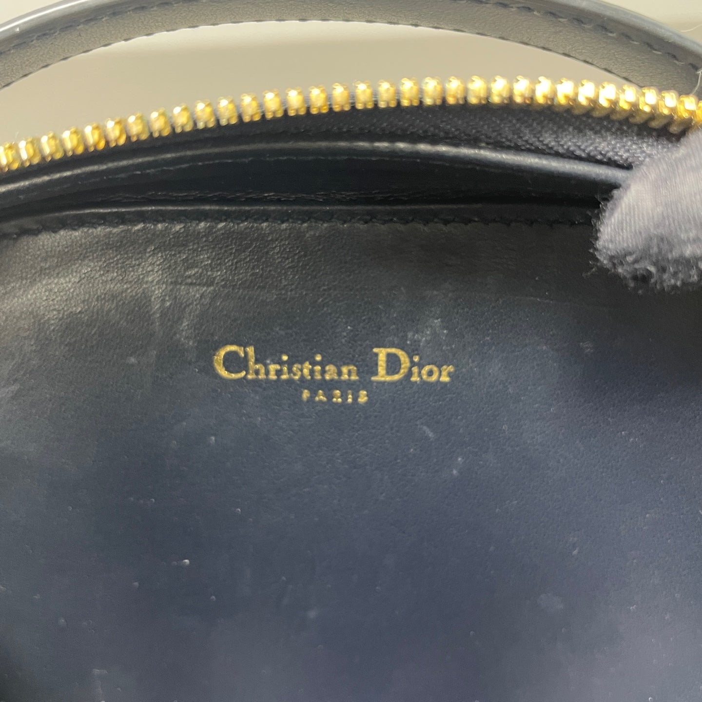 Dior - CD Signature - Leather - Blue - (mini)
