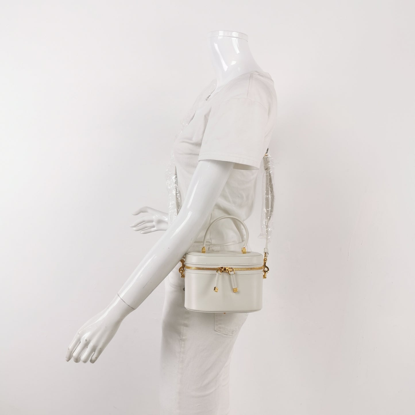 Dior - CD Signature Vanity - Leather - Beige
