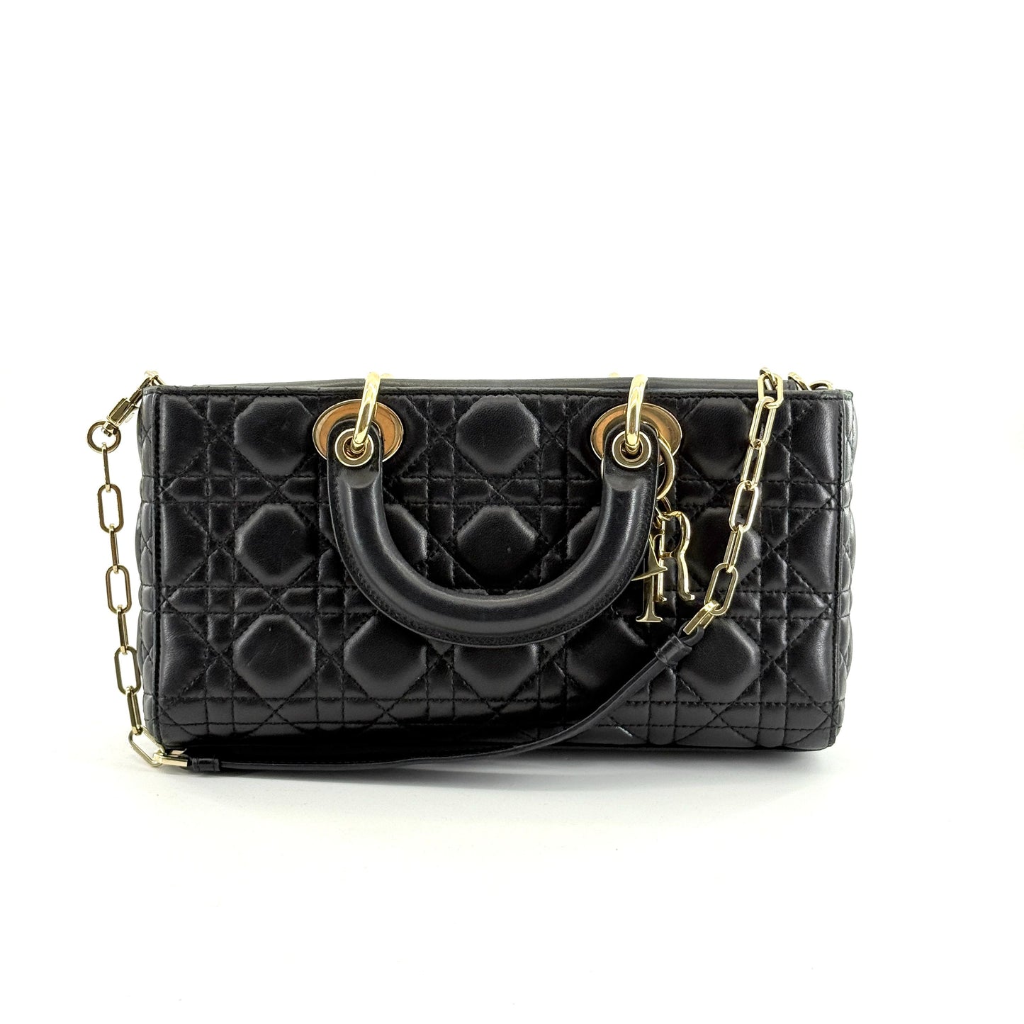 Dior - D-Joy - Leather - Black - (medium)