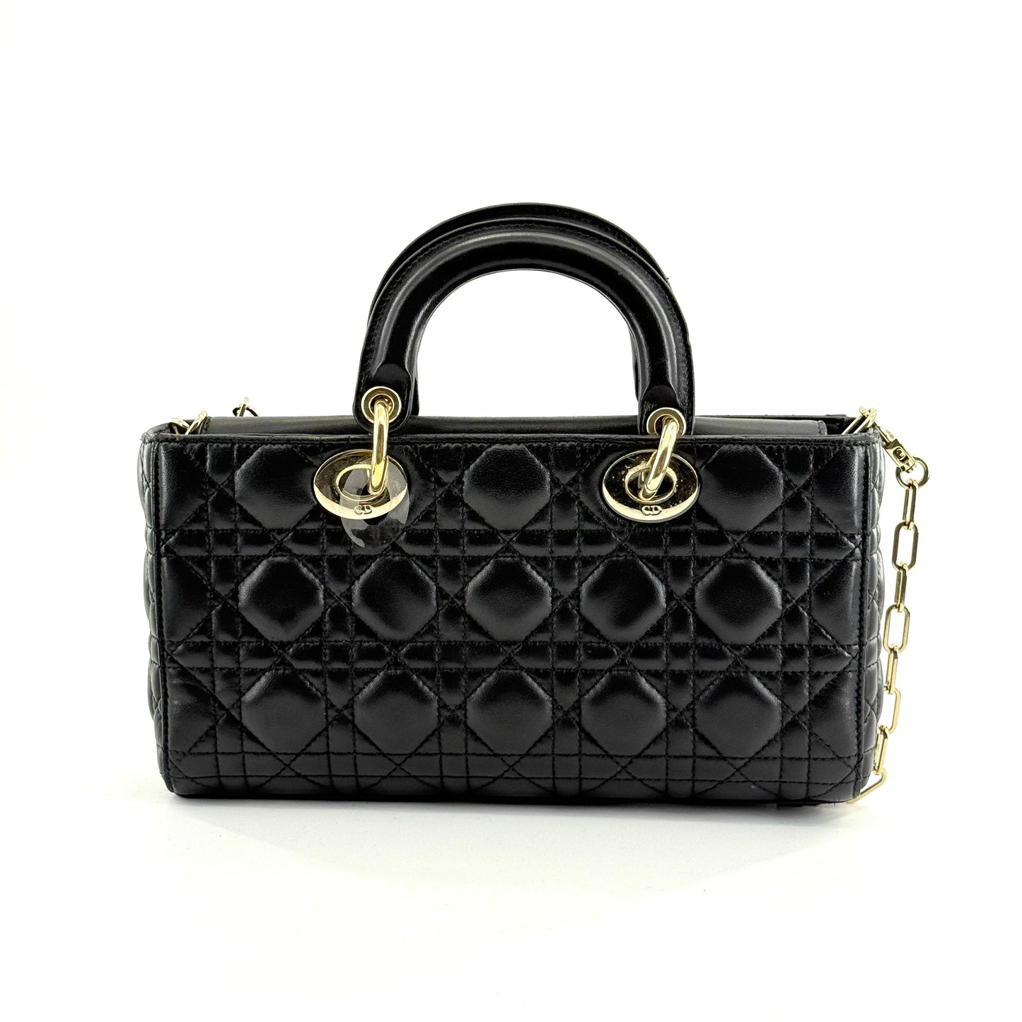Dior - D-Joy - Leather - Black - (medium)
