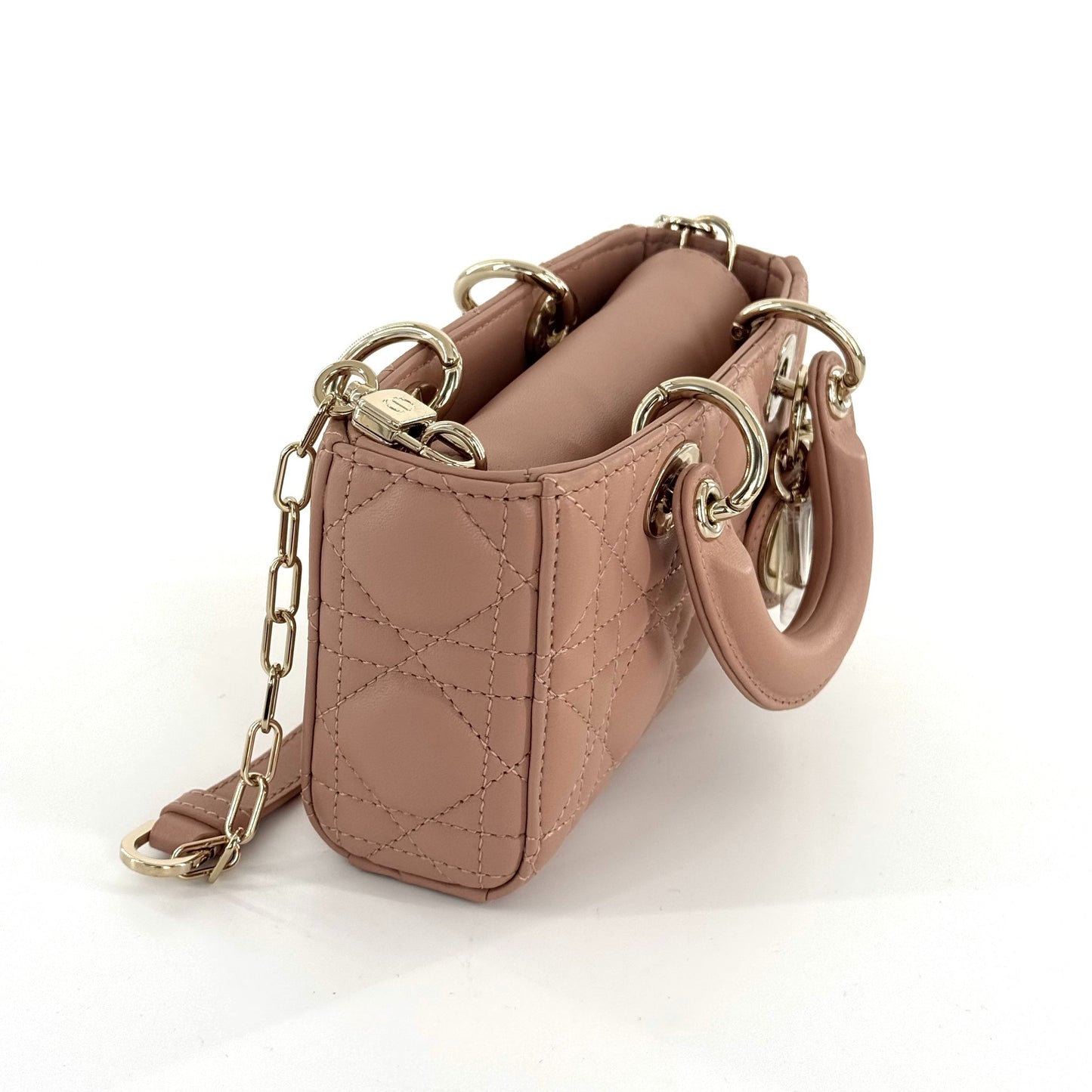 Dior - D-Joy Mini - Lambskin leather - Rose Pink - (mini)