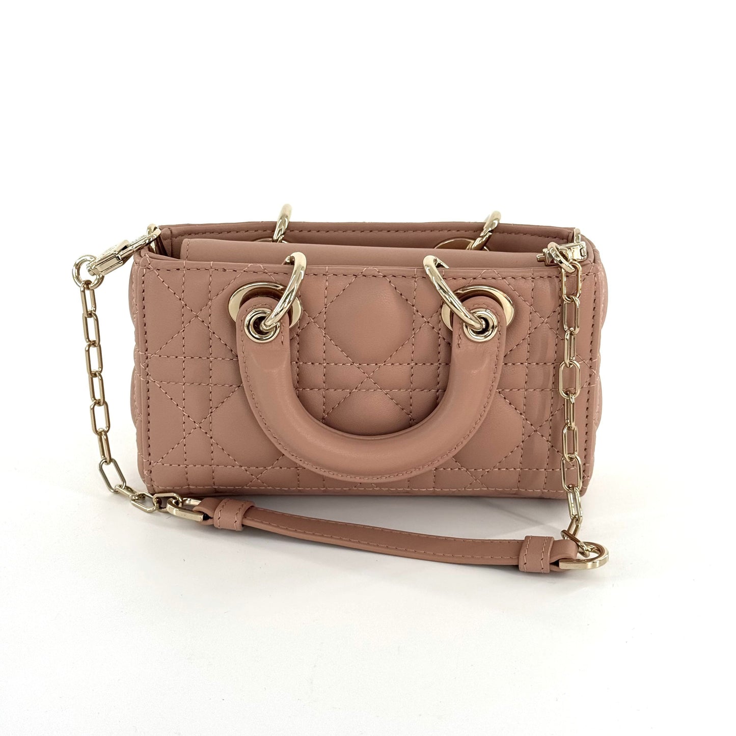 Dior - D-Joy Mini - Lambskin leather - Rose Pink - (mini)