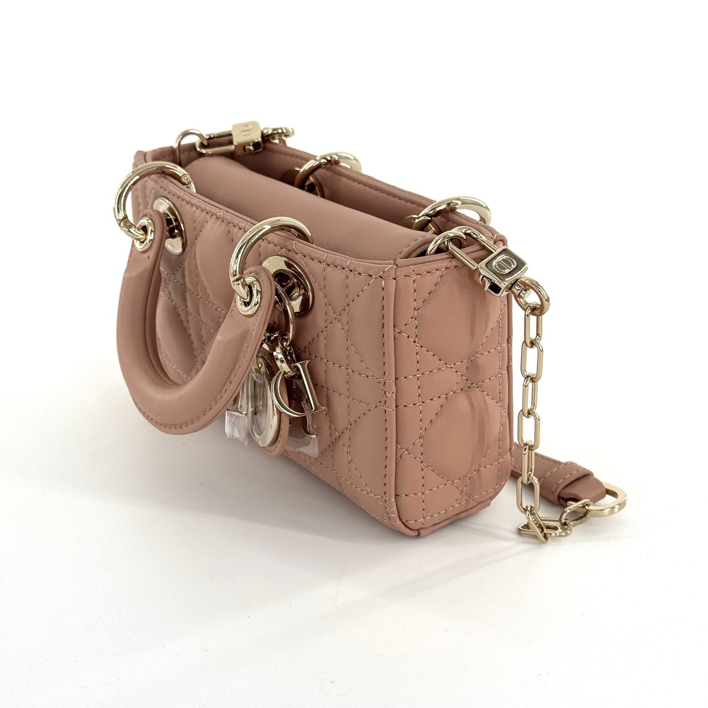 Dior - D-Joy Mini - Lambskin leather - Rose Pink - (mini)